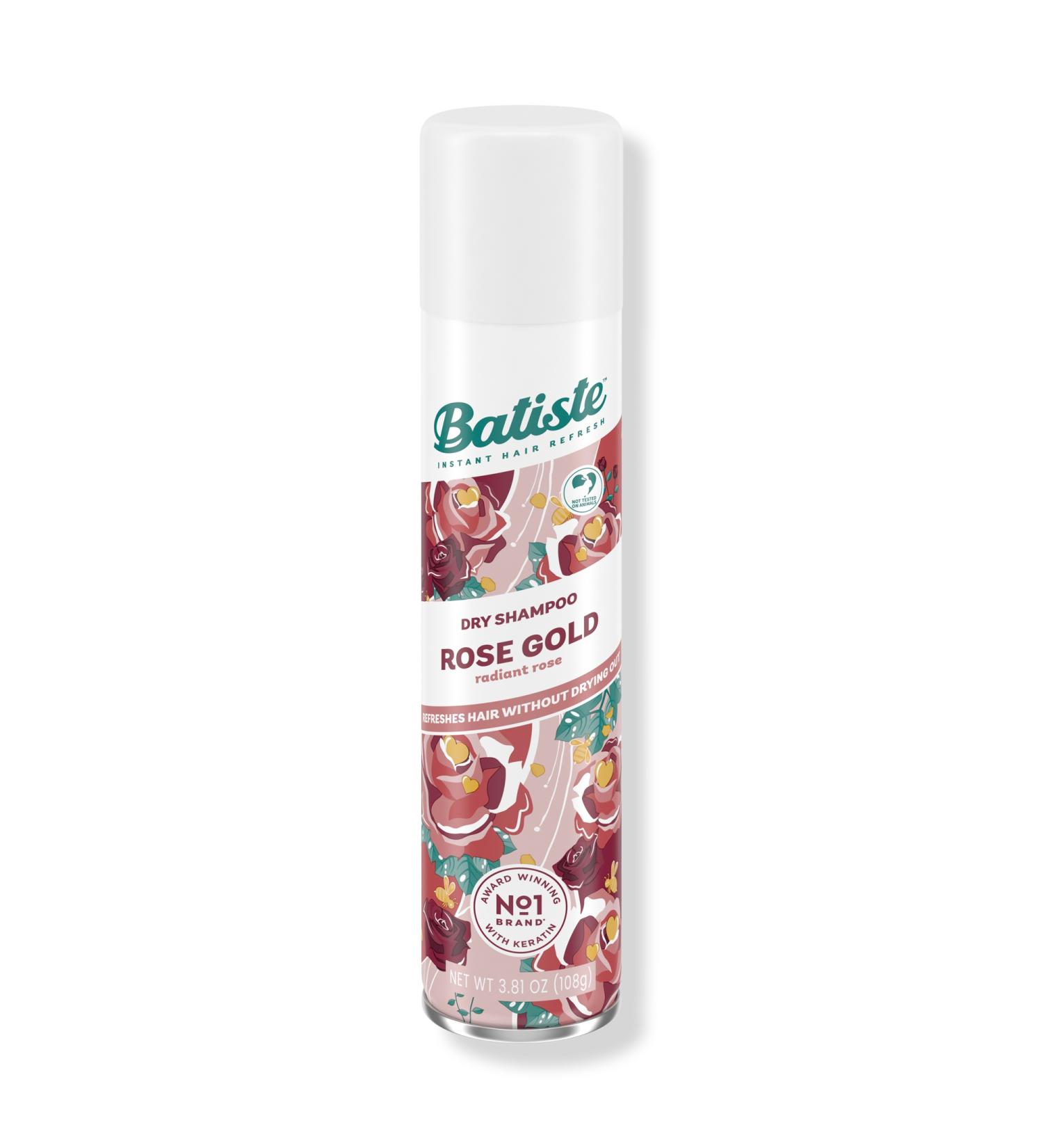 Discover Batiste Rose Gold Dry Shampoo - Pretty & Delicate 4.23 oz - Elevate Your Style Instantly! - Buy Online on GoSupps.com