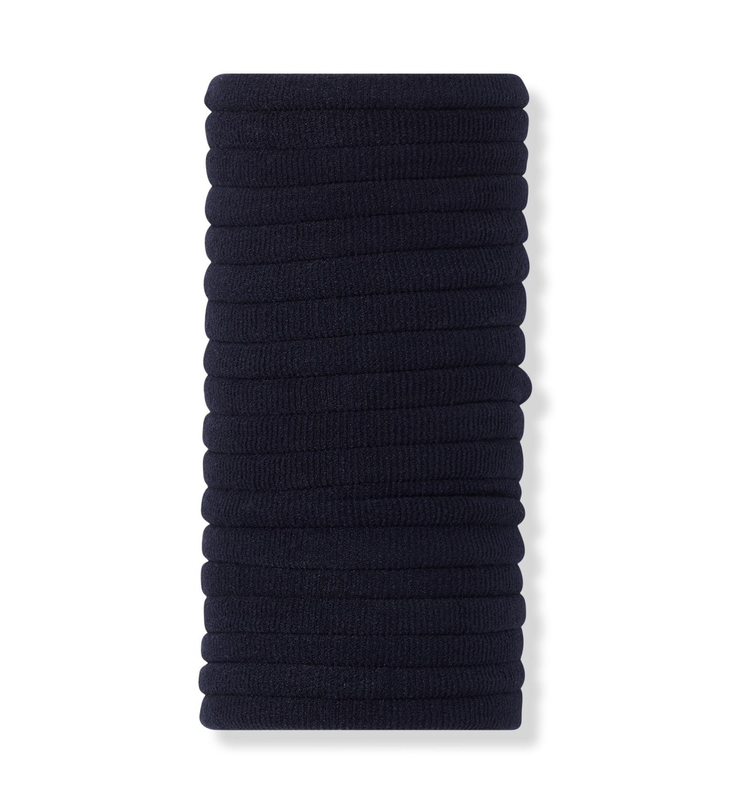 Scünci No Damage Black Elastics 18 ct