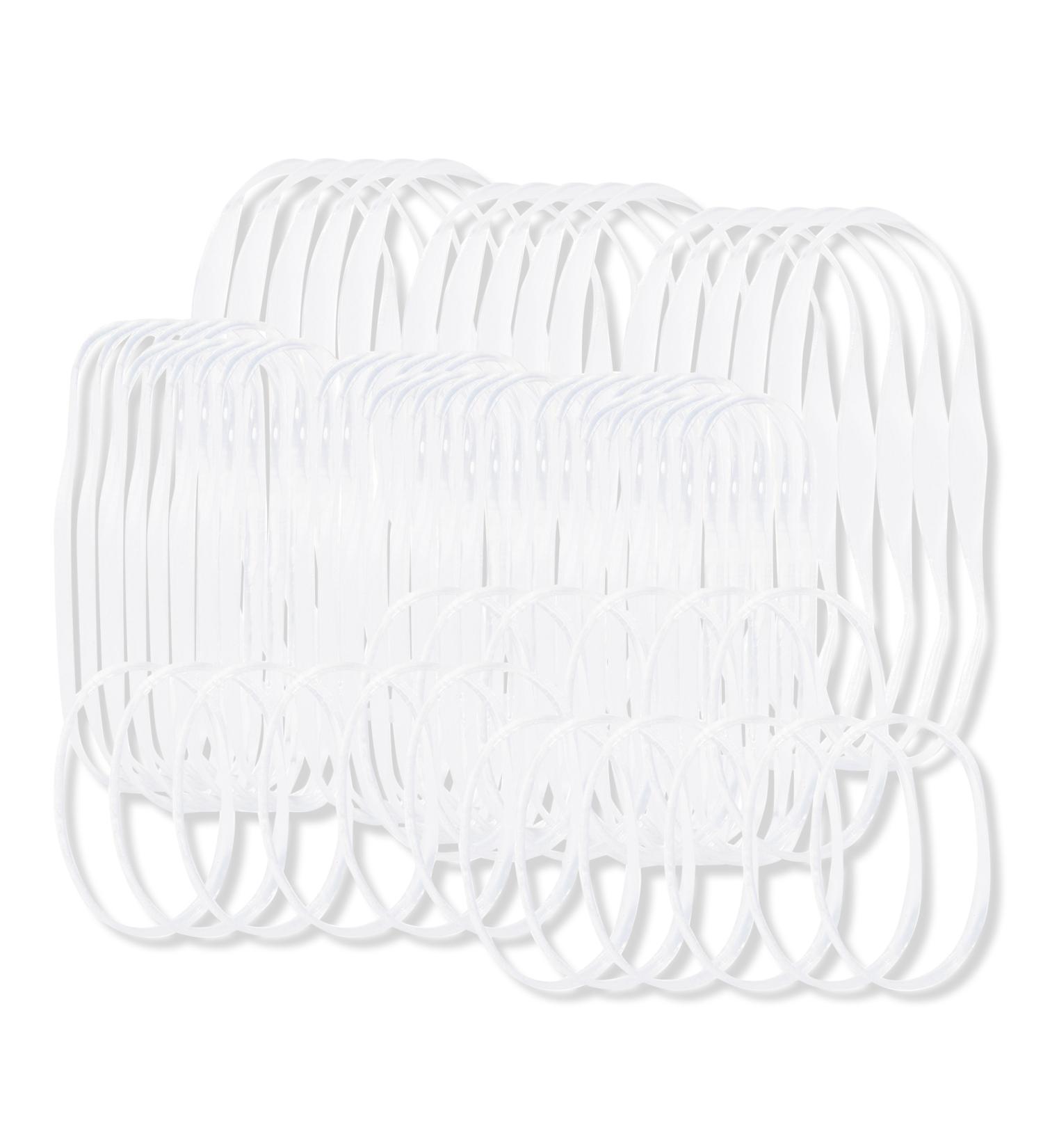 Discover Kitsch Clear No-Snag Elastics 100 ct - Elevate Your Style Instantly! - Buy Online on GoSupps.com