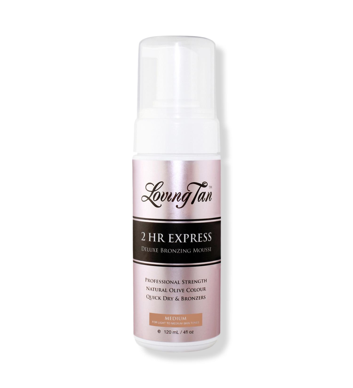 Loving Tan 2 HR Express Self Tanning Mousse Medium 4.0 oz - Discover Premium Quality Shop now! - Buy Online on GoSupps.com