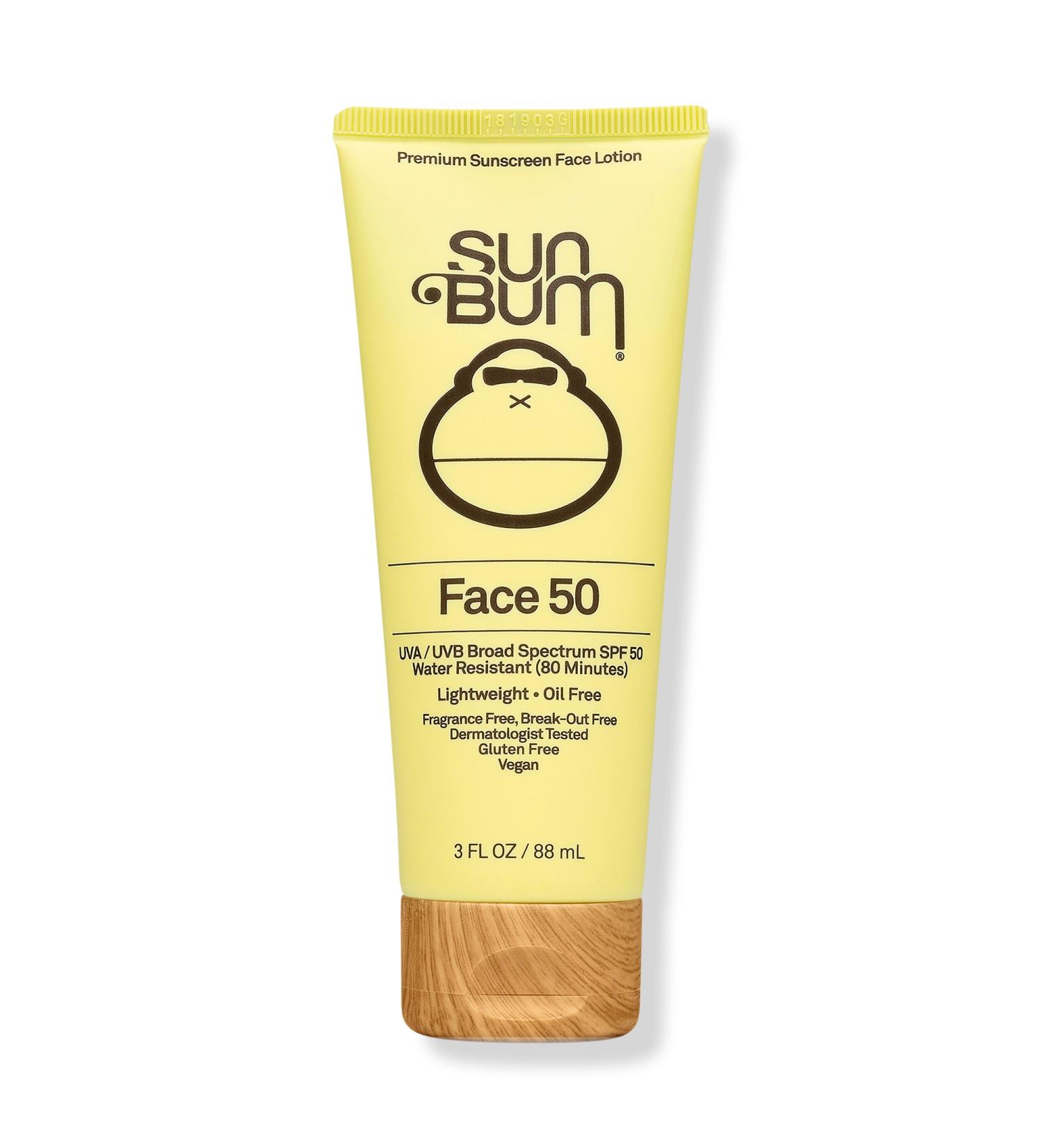 Discover Sun Bum Face Lotion SPF 50 3 oz - Elevate Your Style Instantly! - Buy Online on GoSupps.com