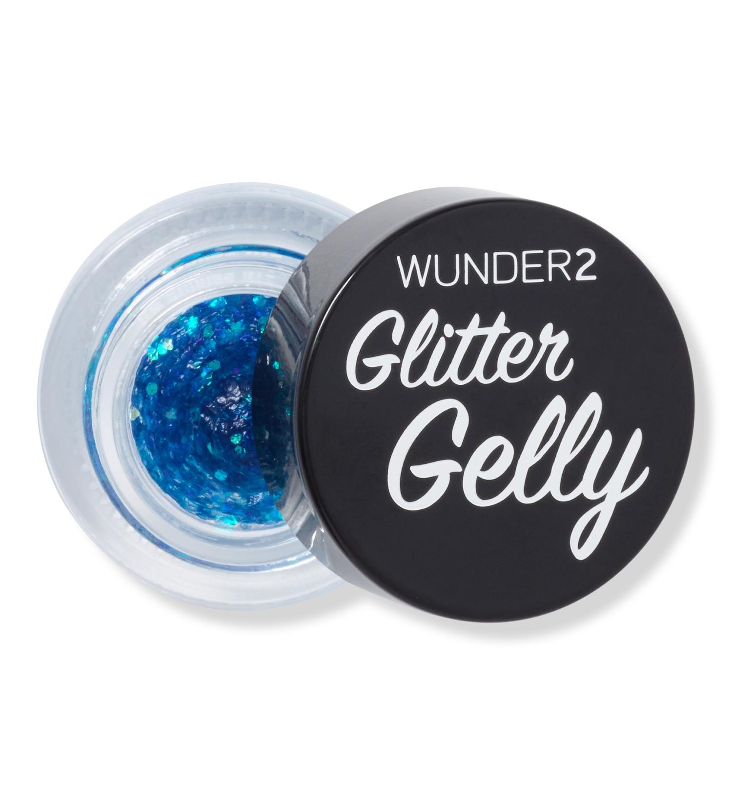 Wunder2 Glitter Gelly Aquamarine (turquoise glitter)