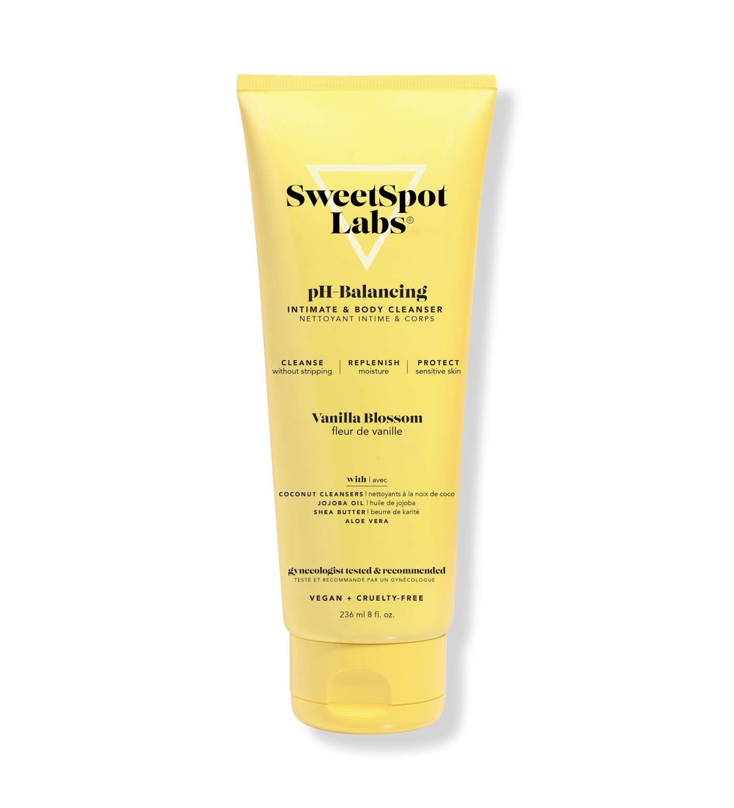 SweetSpot Labs Vanilla Blossom pH-Balancing Creamy Full Body Cleanser 8.0 oz - Discover Premium Quality Shop now! - Buy Online on GoSupps.com