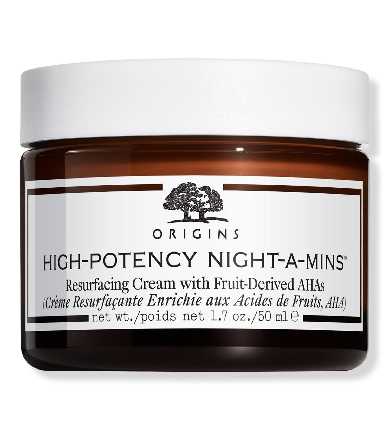 Origins High-Potency Night-A-Mins Resurfacing Cream with Fruit-Derived AHAs 1.7 oz - Transform Your Style with the Best Innovation Today! - Buy Online on GoSupps.com