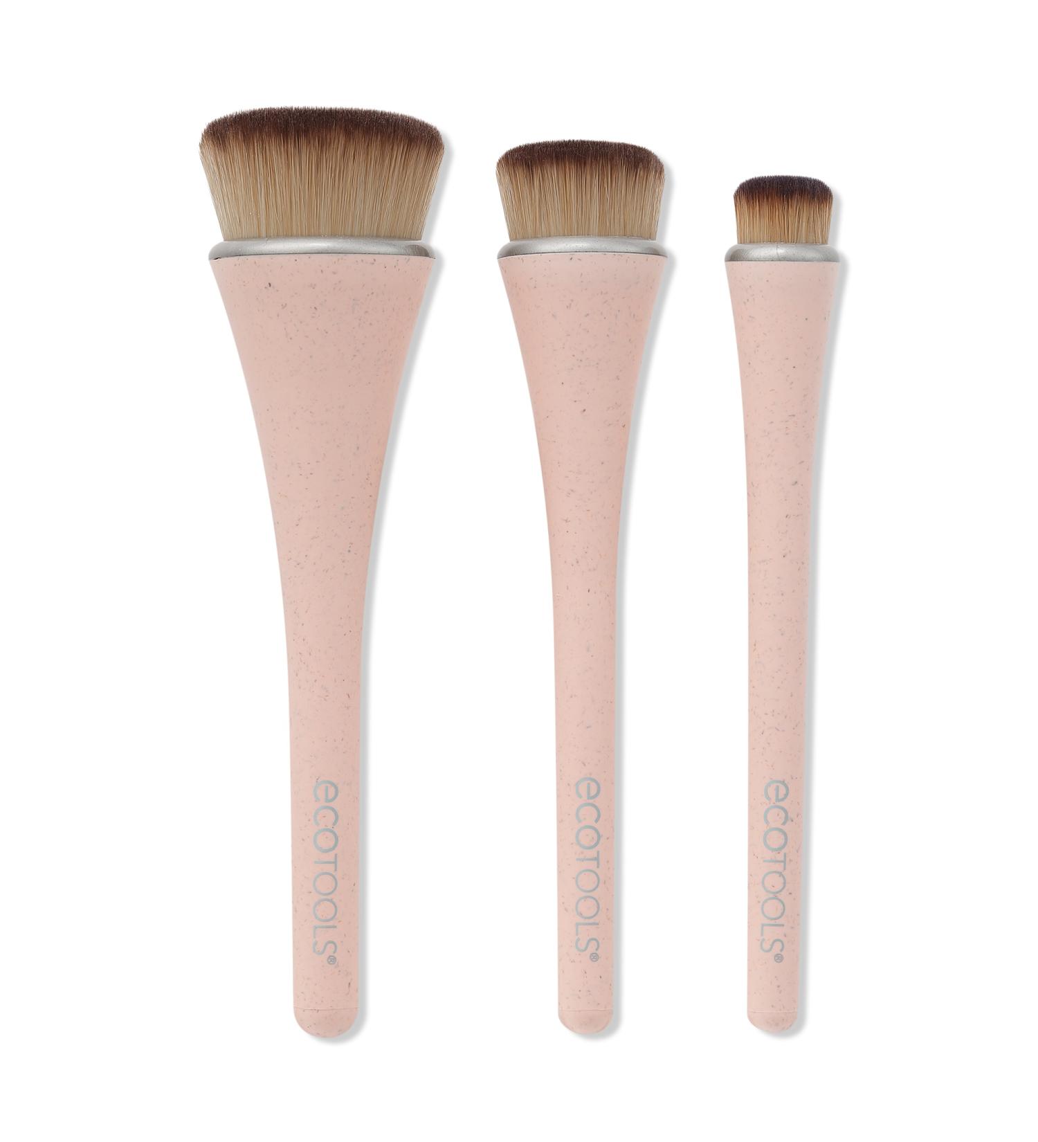 EcoTools 360 Ultimate Blend Makeup Brush Set 3 ct - Transform Your Style with the Best Innovation Today! - Buy Online on GoSupps.com