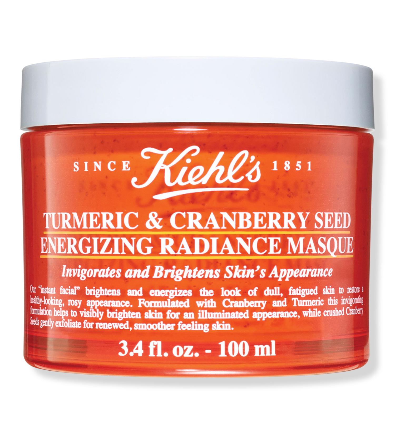 Kiehl's Since 1851 Turmeric Cranberry Seed Energizing Radiance Mask 3.4 oz - Transform Your Style with the Best Innovation Today! - Buy Online on GoSupps.com