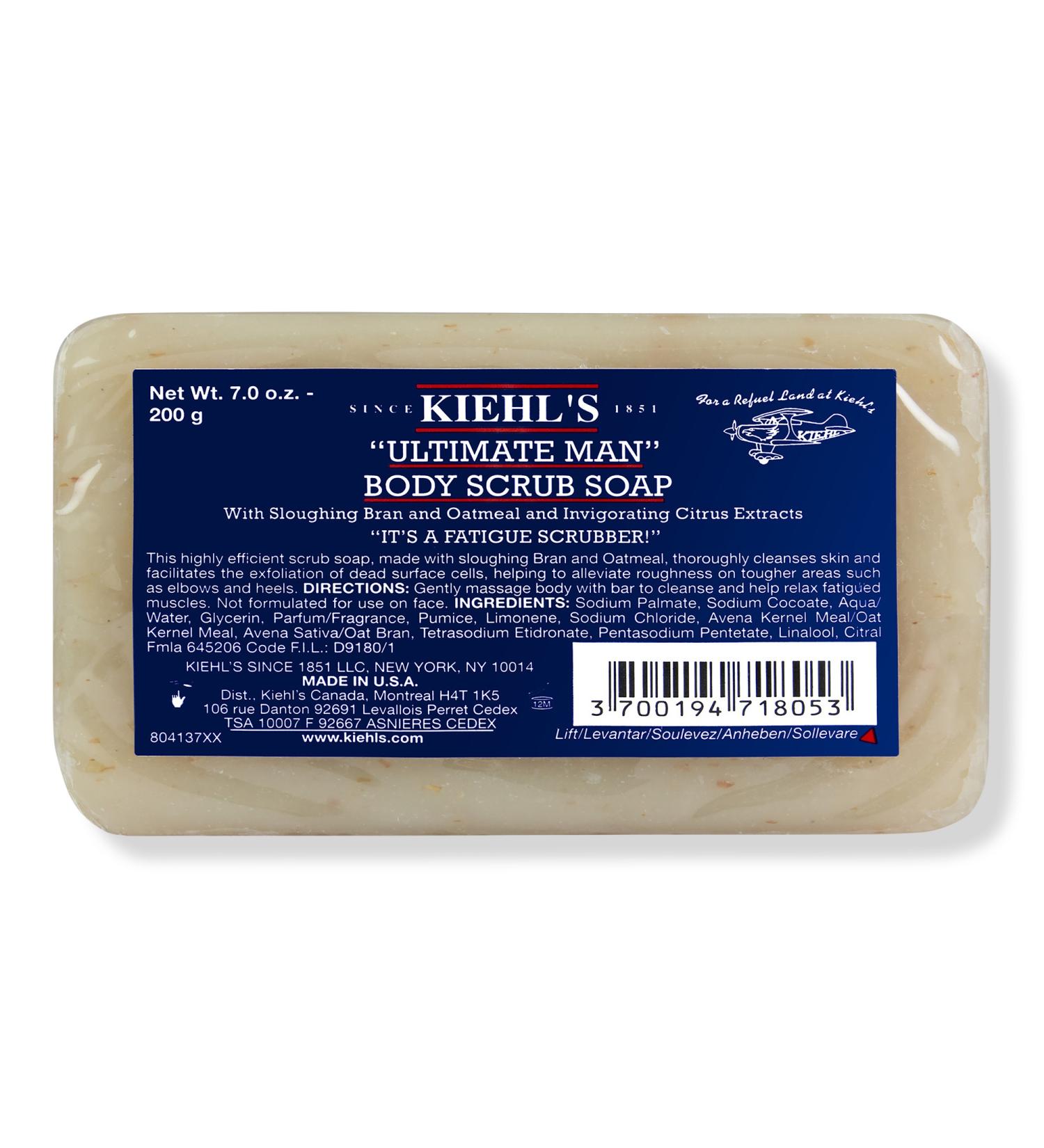 Discover Kiehl's Since 1851 Ultimate Man Body Scrub Soap 7.0 oz - Elevate Your Style Instantly! - Buy Online on GoSupps.com
