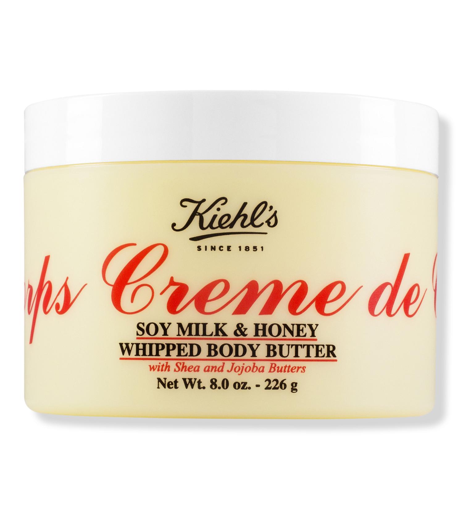 Discover Kiehl's Since 1851 Creme de Corps Soy Milk & Honey Whipped Body Butter 7.6 oz - Elevate Your Style Instantly! - Buy Online on GoSupps.com