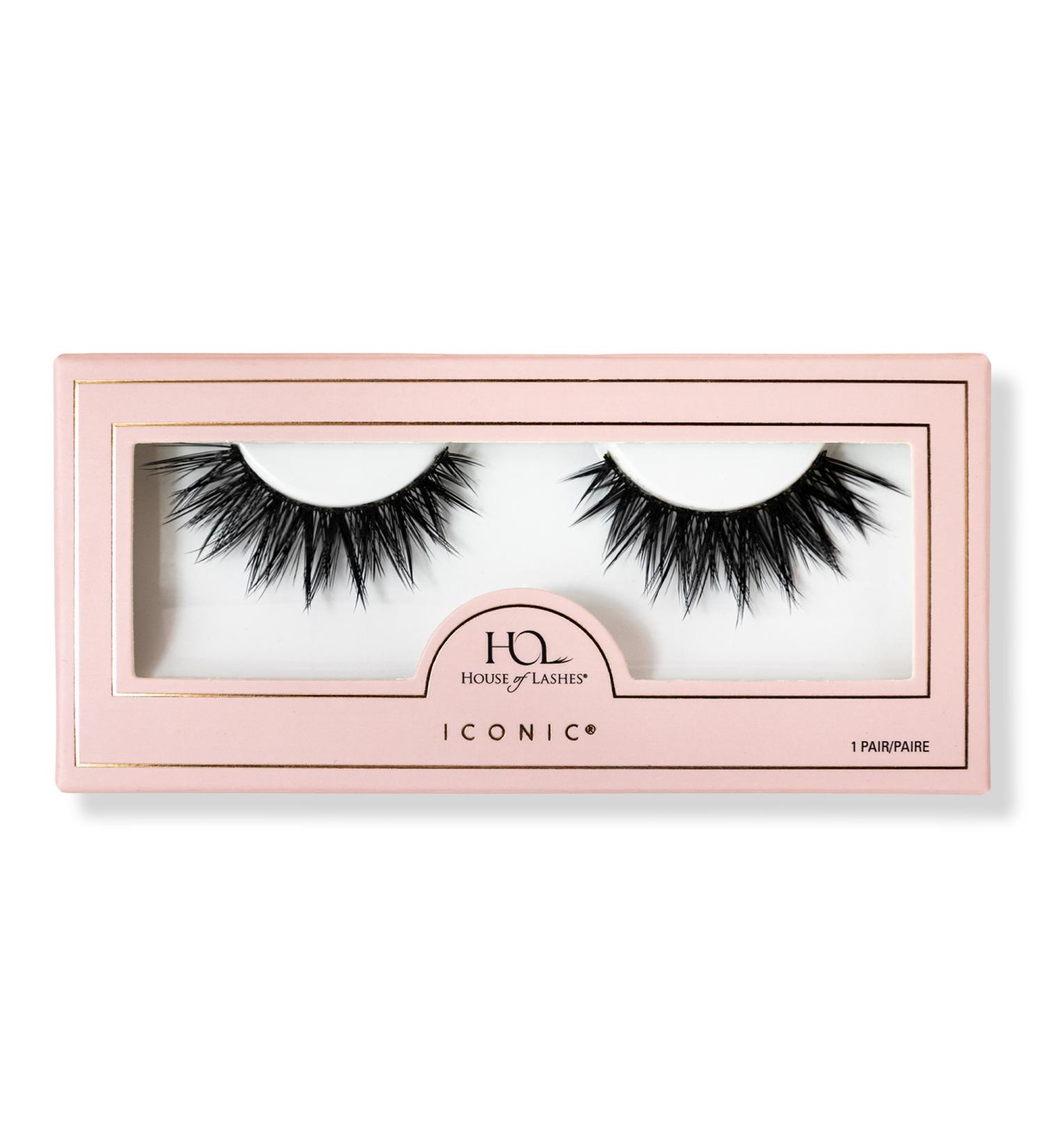 Discover House of Lashes Iconic Full Volume Faux Mink False Eyelashes 1 pair - Elevate Your Style Instantly! - Buy Online on GoSupps.com