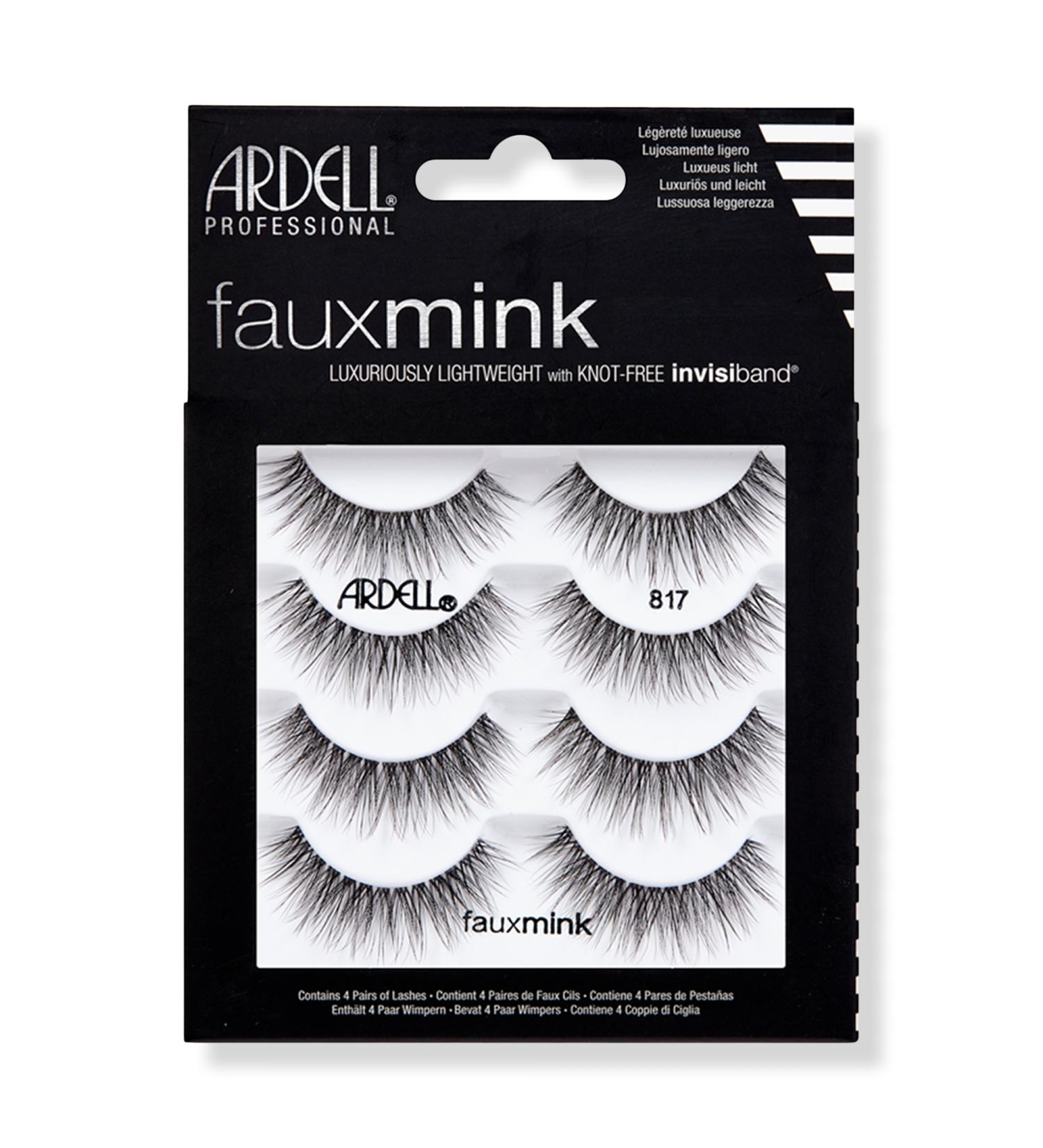 Ardell Faux Mink #817 False Eyelash Multipack 4 pair - Transform Your Style with the Best Innovation Today! - Buy Online on GoSupps.com
