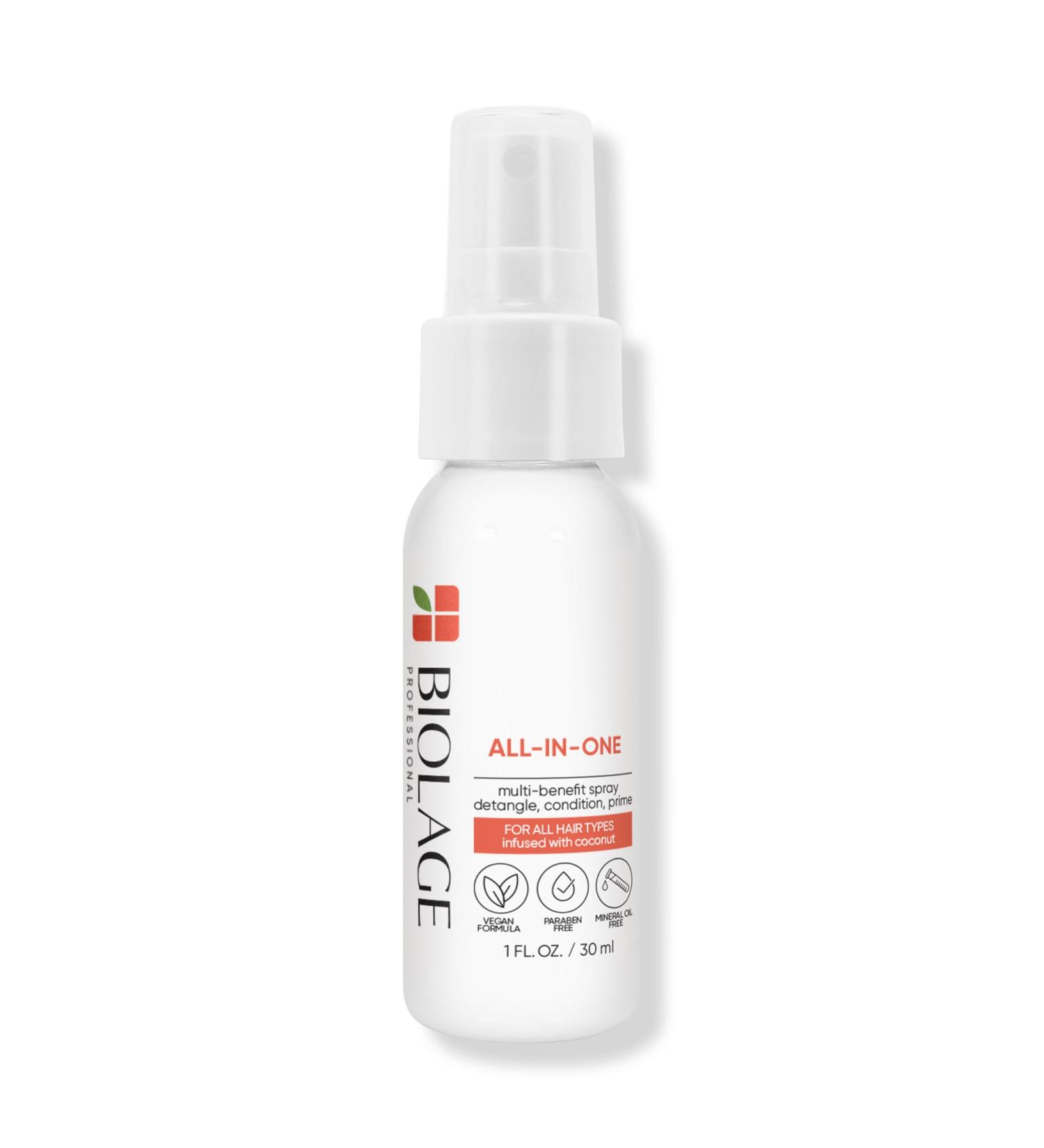 Biolage Travel Size All-In-One Coconut Infusion Multi-Benefit Spray 1.0 oz - Transform Your Style with the Best Innovation Today! - Buy Online on GoSupps.com