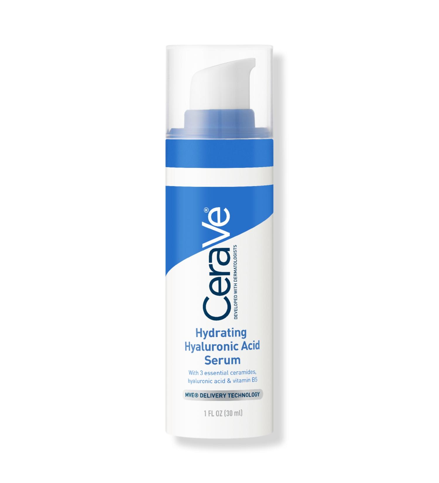 Discover CeraVe Hydrating Hyaluronic Acid Face Serum with Vitamin B5 for Dry Skin 1.0 oz - Elevate Your Style Instantly! - Buy Online on GoSupps.com