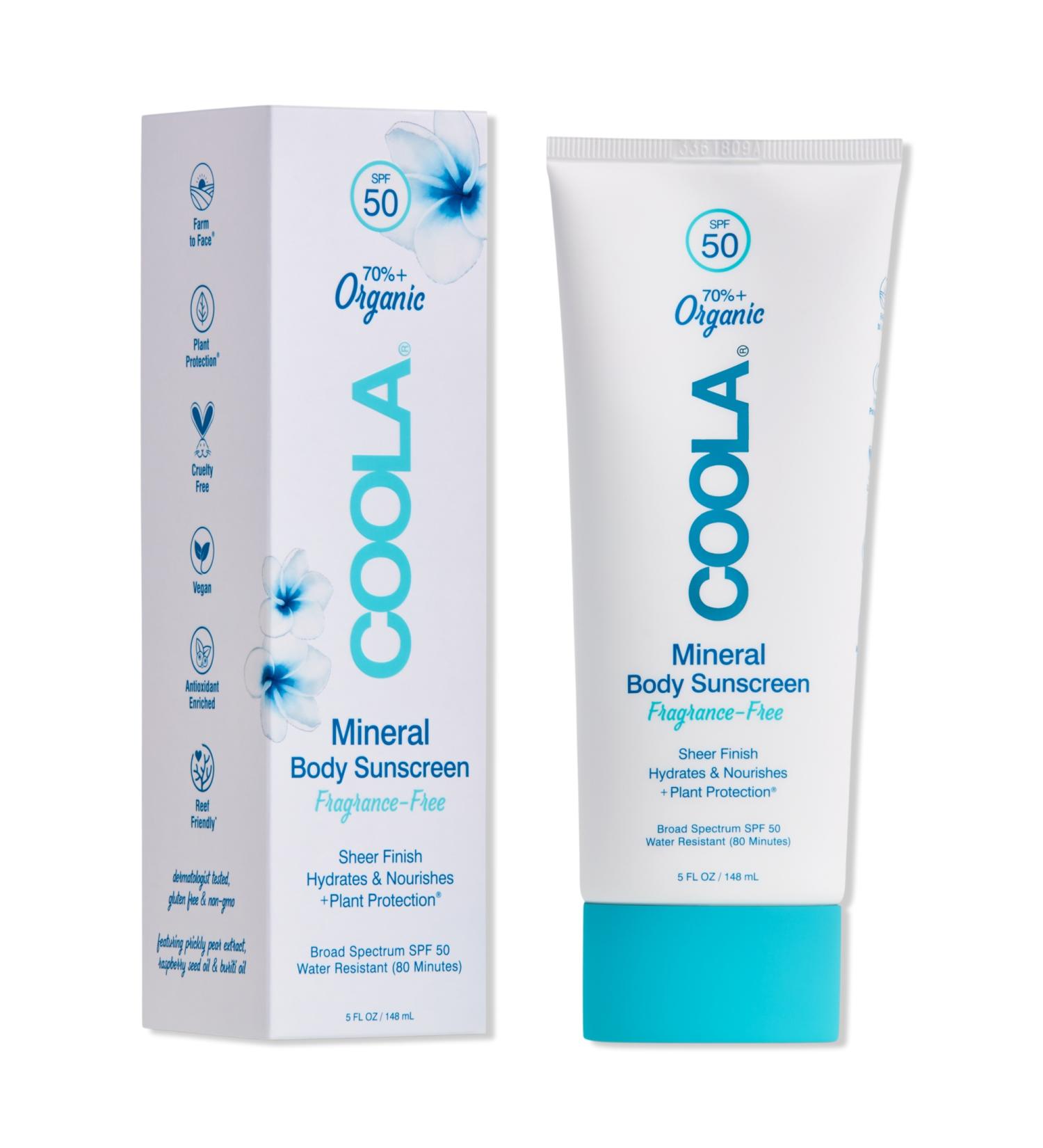 Discover COOLA Fragrance-Free Mineral Body Sunscreen Lotion SPF 50 5.0 oz - Elevate Your Style Instantly! - Buy Online on GoSupps.com