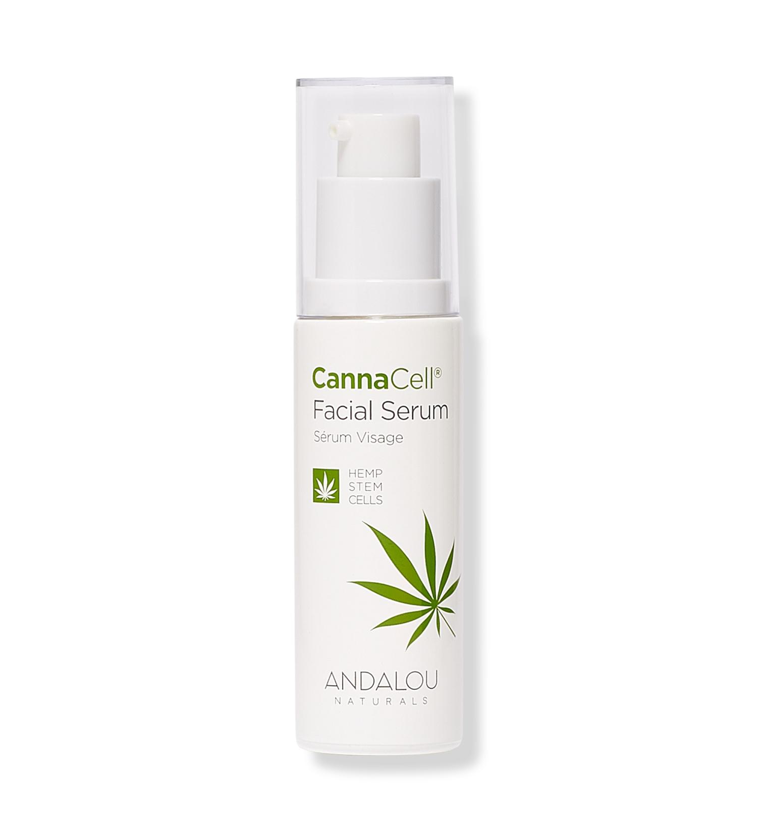 Andalou Naturals CannaCell Facial Serum with Hemp Stem Cells 1.0 oz - Discover Premium Quality Shop now! - Buy Online on GoSupps.com