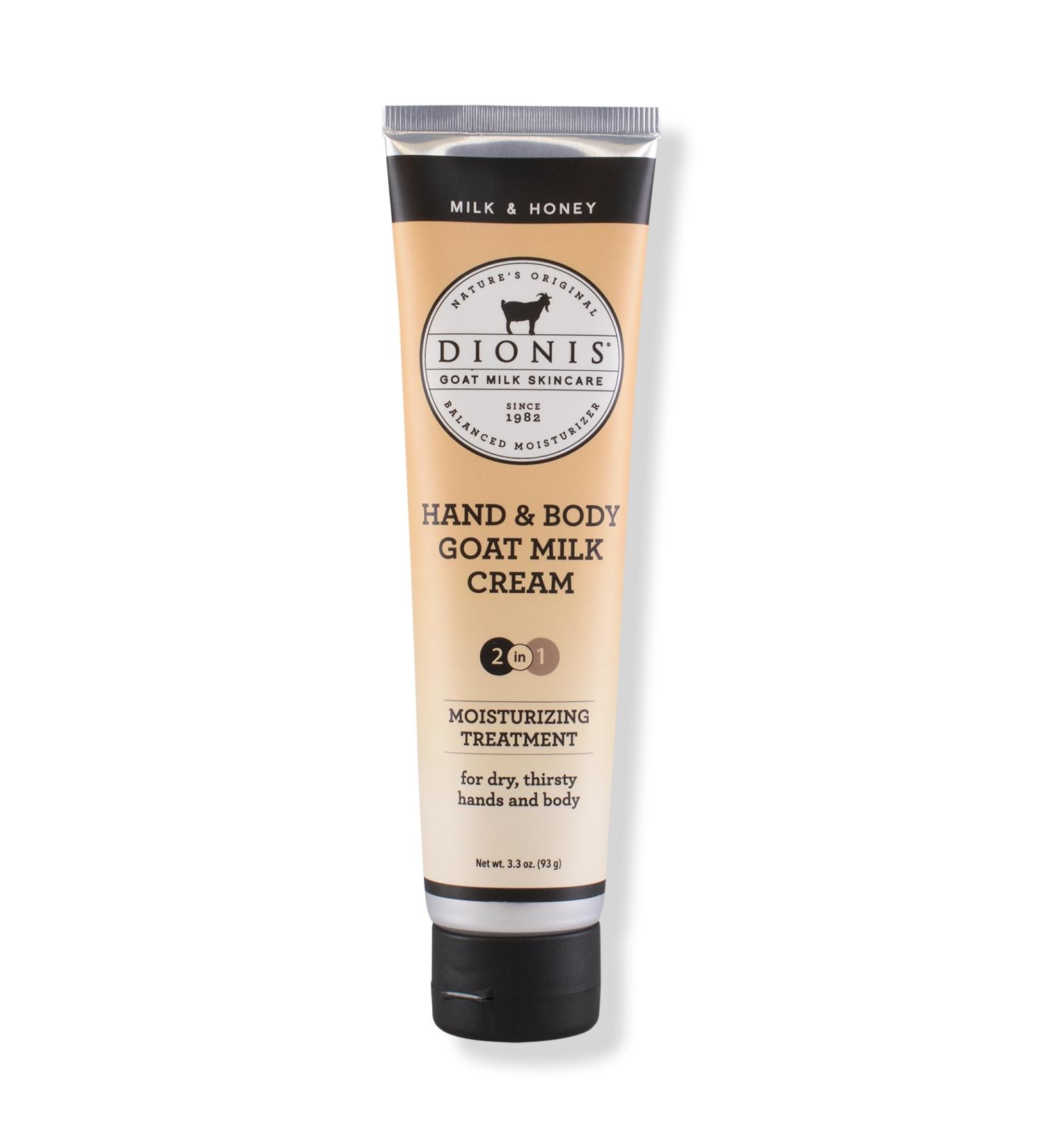 Dionis Milk & Honey Hand & Body Goat Milk Cream 3.3 oz - Transform Your Style with the Best Innovation Today! - Buy Online on GoSupps.com
