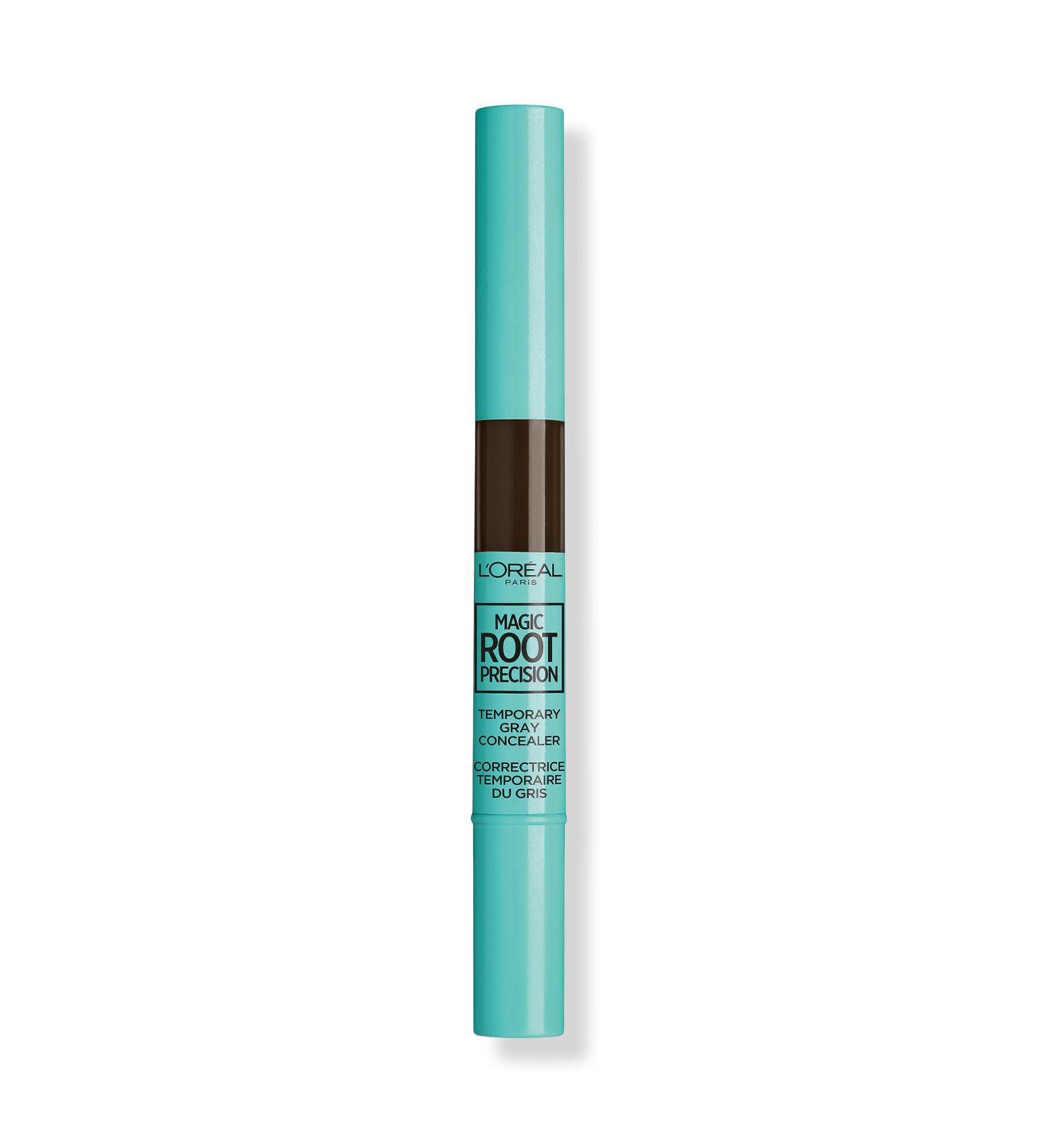 Discover L'OrÃ©al Magic Root Precision Temporary Gray Concealer Brush 4 Dark Brown - Elevate Your Style Instantly! - Buy Online on GoSupps.com