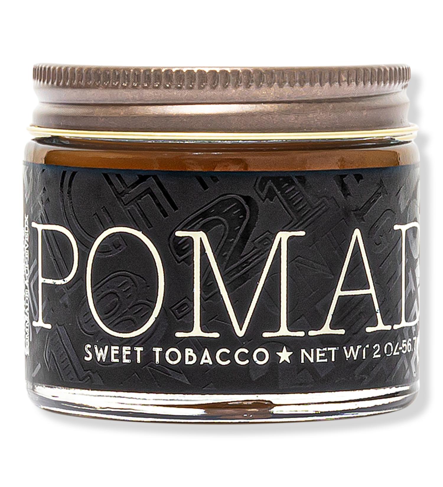Discover 18.21 Man Made Sweet Tobacco Medium Hold, High Shine Hair Styling Pomade 2.0 oz - Elevate Your Style Instantly! - Buy Online on GoSupps.com