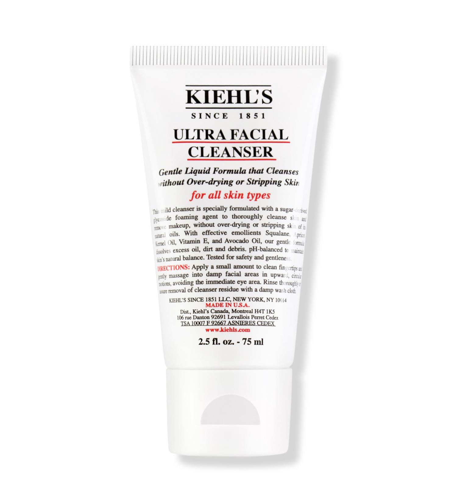 Discover Kiehl's Since 1851 Travel Size Ultra Facial Cleanser 2.5 oz - Elevate Your Style Instantly! - Buy Online on GoSupps.com