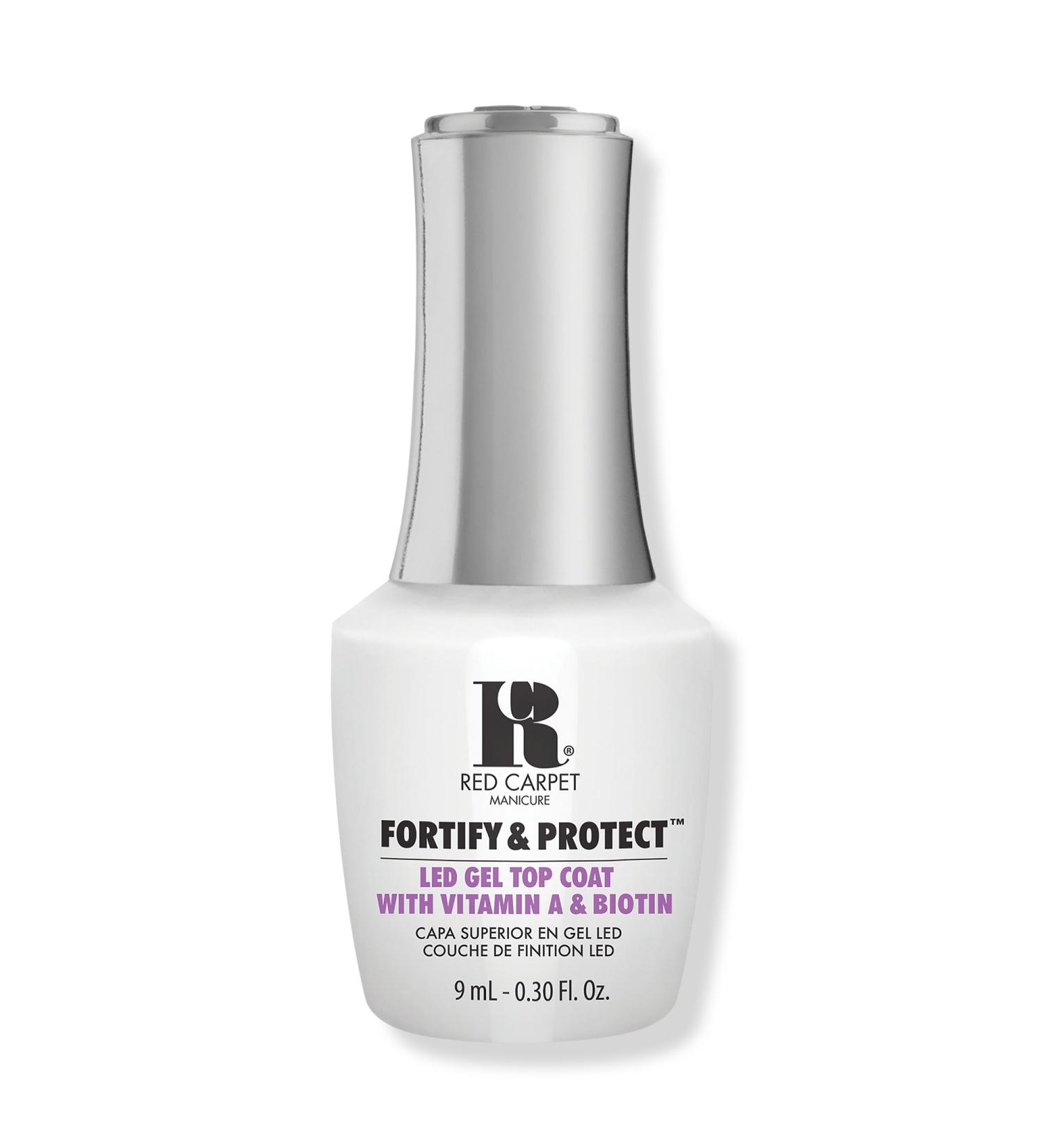 Red Carpet Manicure Fortify & Protect LED Gel Top Coat 0.30 oz - Transform Your Style with the Best Innovation Today! - Buy Online on GoSupps.com