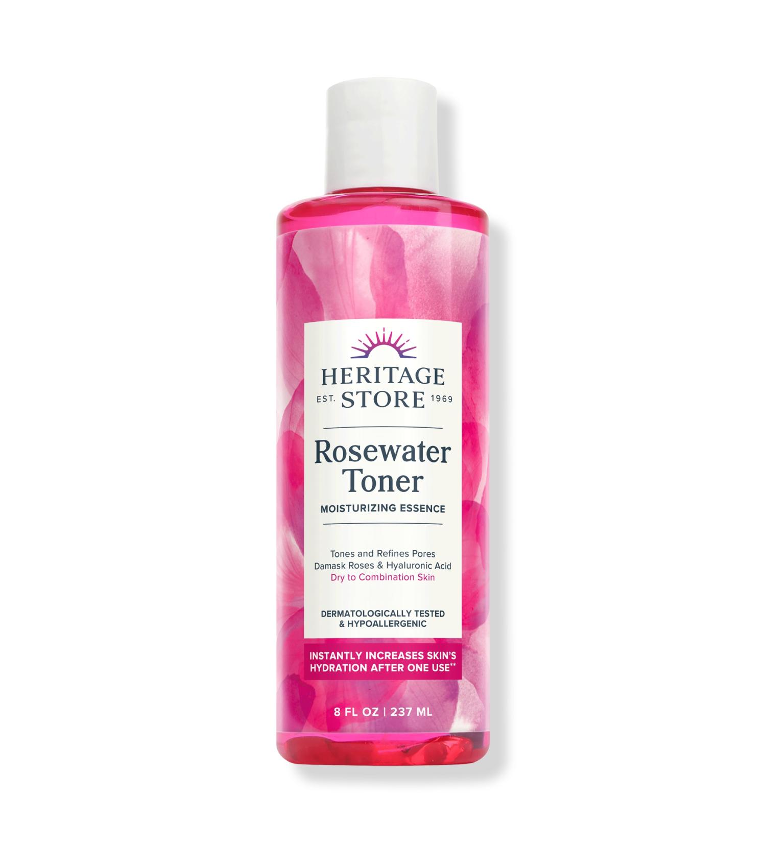 Discover Heritage Store Rosewater Facial Toner 8.0 oz - Elevate Your Style Instantly! - Buy Online on GoSupps.com