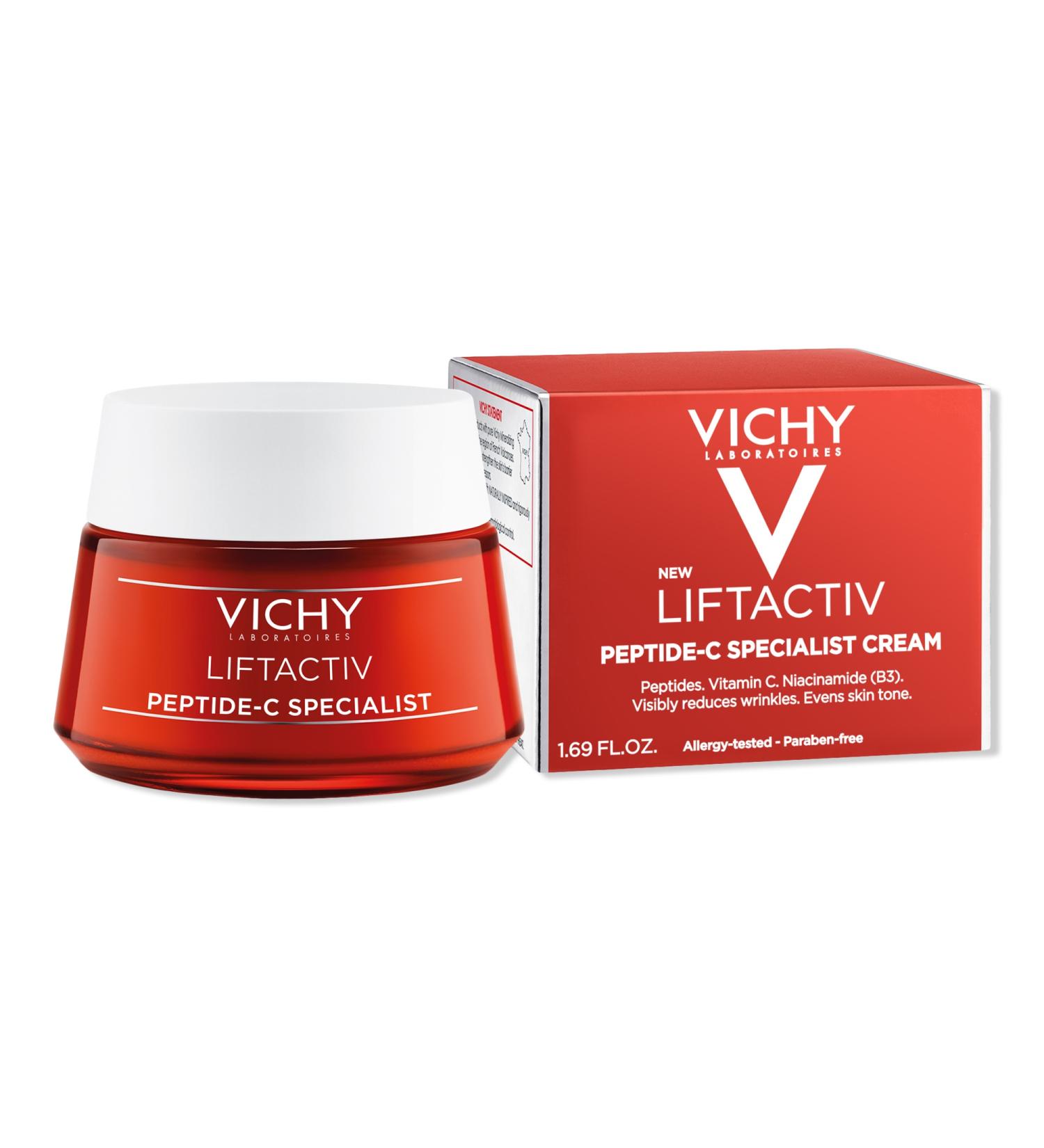 Vichy LiftActiv Peptide-C Anti-Aging Face Moisturizer 1.6 oz - Discover Premium Quality Shop now! - Buy Online on GoSupps.com