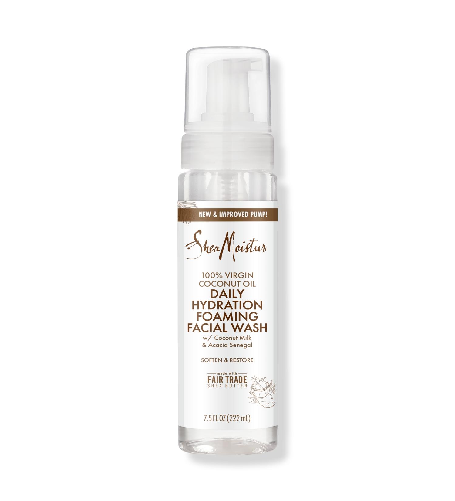 Discover SheaMoisture 100% Virgin Coconut Oil Daily Hydration Foaming Facial Wash 7.5 oz - Elevate Your Style Instantly! - Buy Online on GoSupps.com