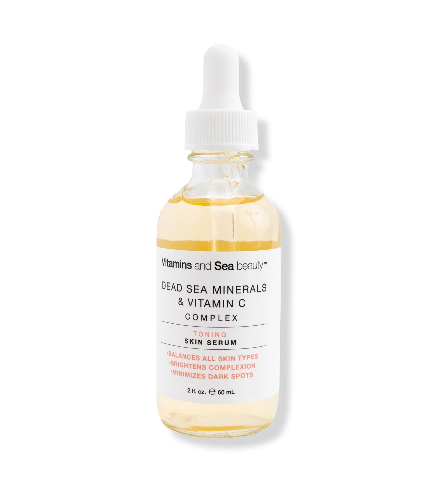 Vitamins and Sea beauty Dead Sea Minerals & Vitamin C Complex Toning Skin Serum 2.0 oz - Discover Premium Quality Shop now! - Buy Online on GoSupps.com