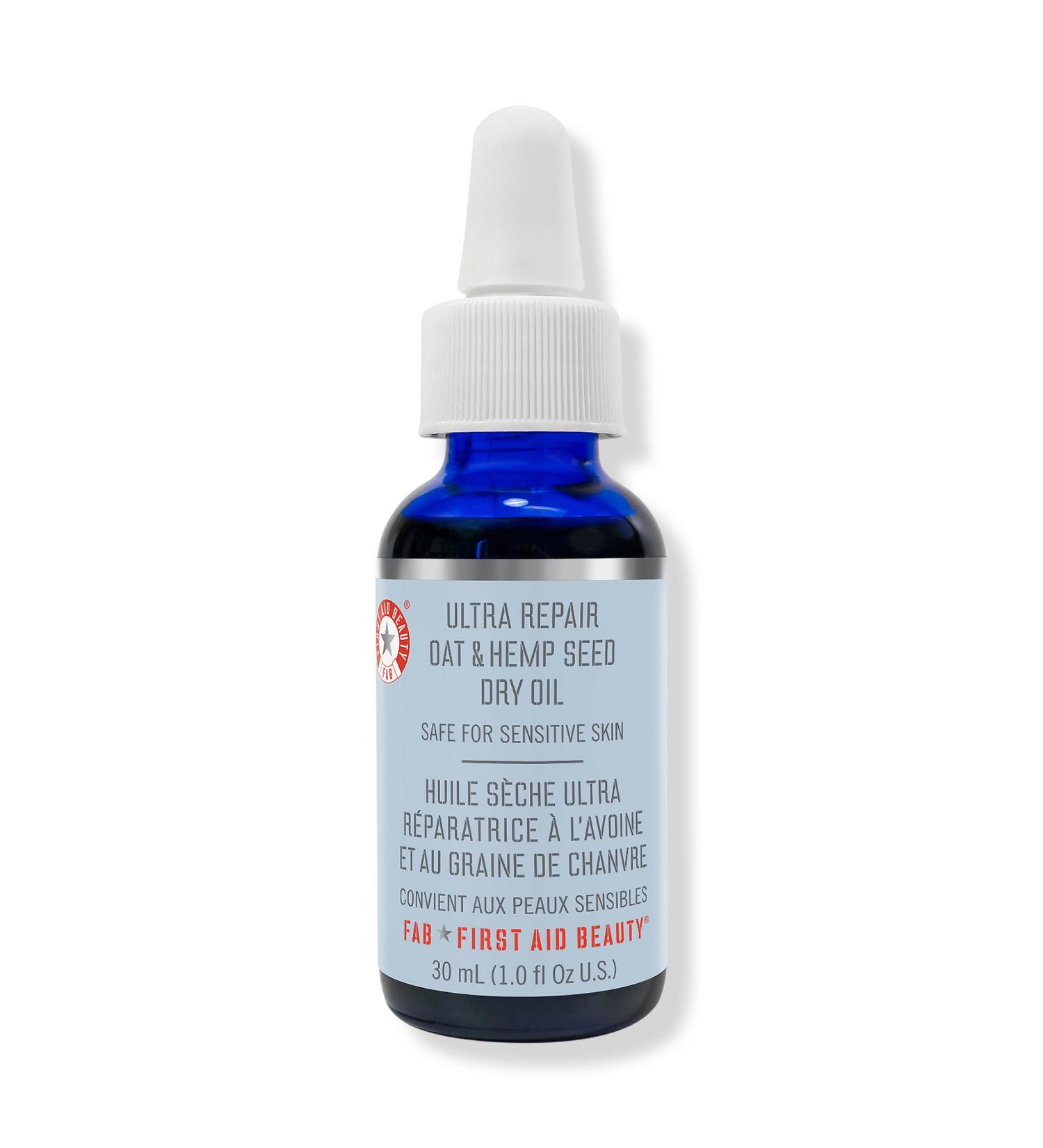 First Aid Beauty Ultra Repair Oat & Hemp Seed Dry Oil 1.0 oz