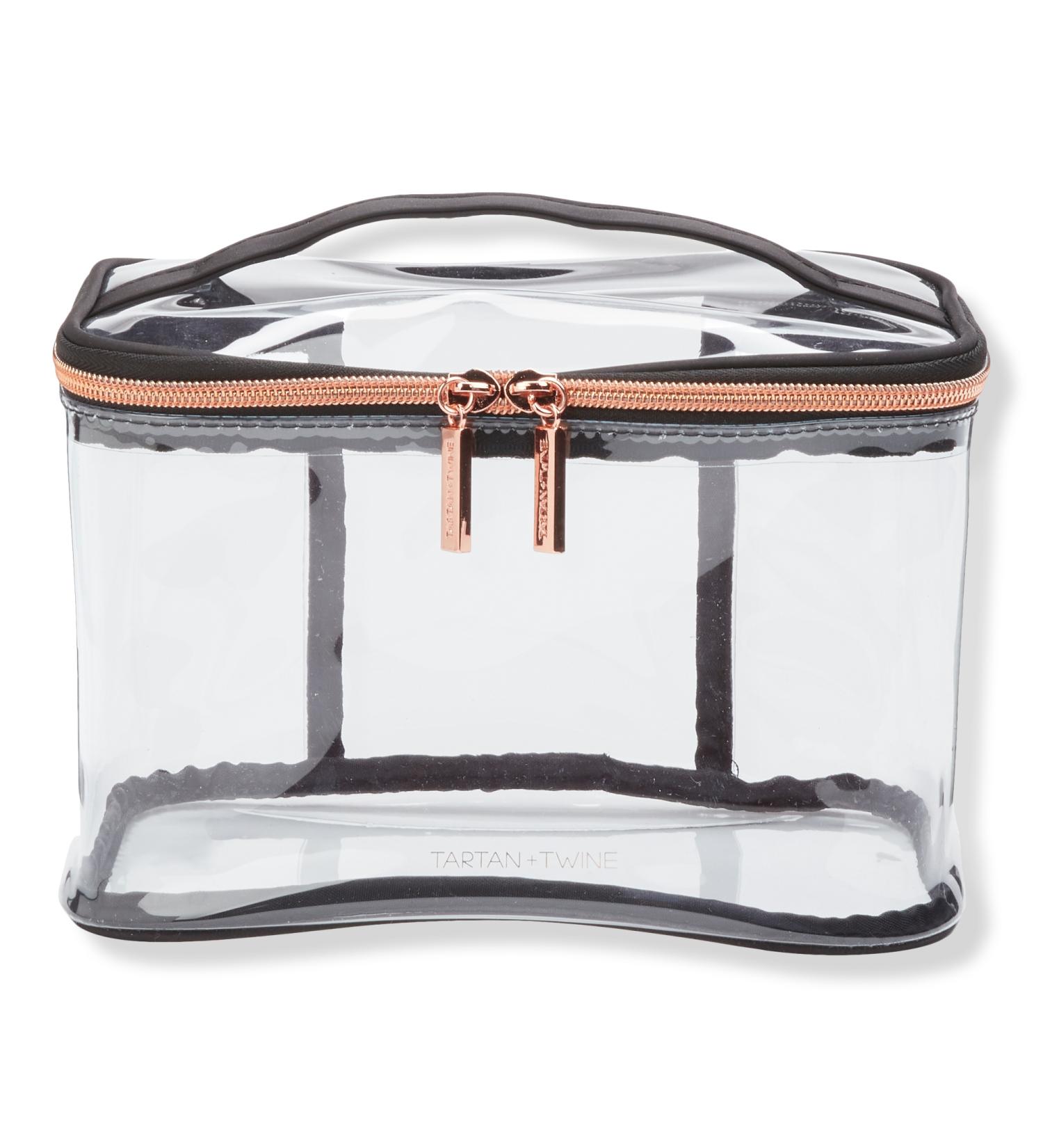 Tartan + Twine Basics Clear Train Case - Transform Your Style with the Best Innovation Today! - Buy Online on GoSupps.com