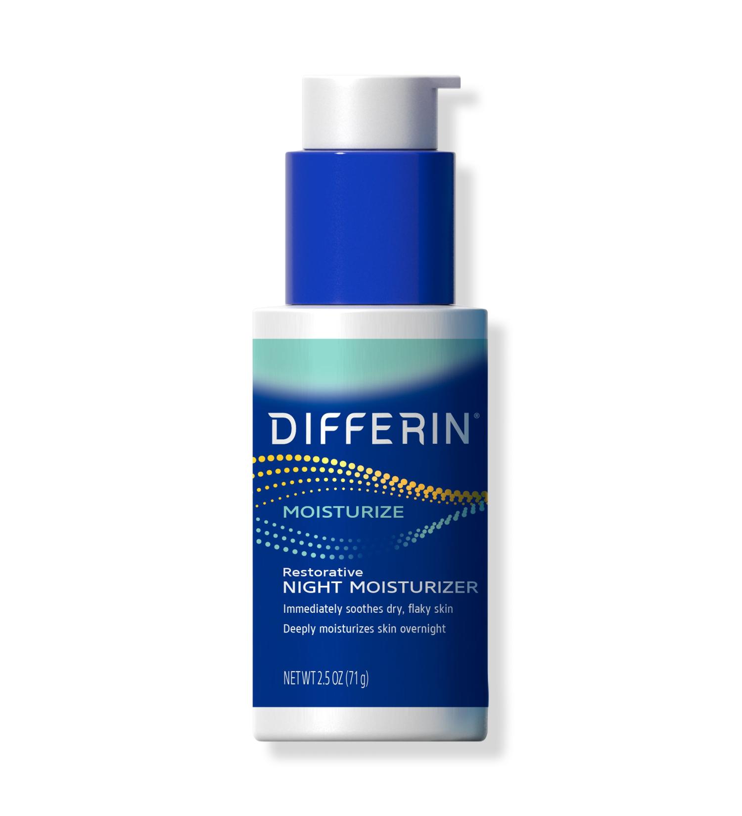 Discover Differin Restorative Night Moisturizer with Hyaluronic Acid 2.5 oz - Elevate Your Style Instantly! - Buy Online on GoSupps.com