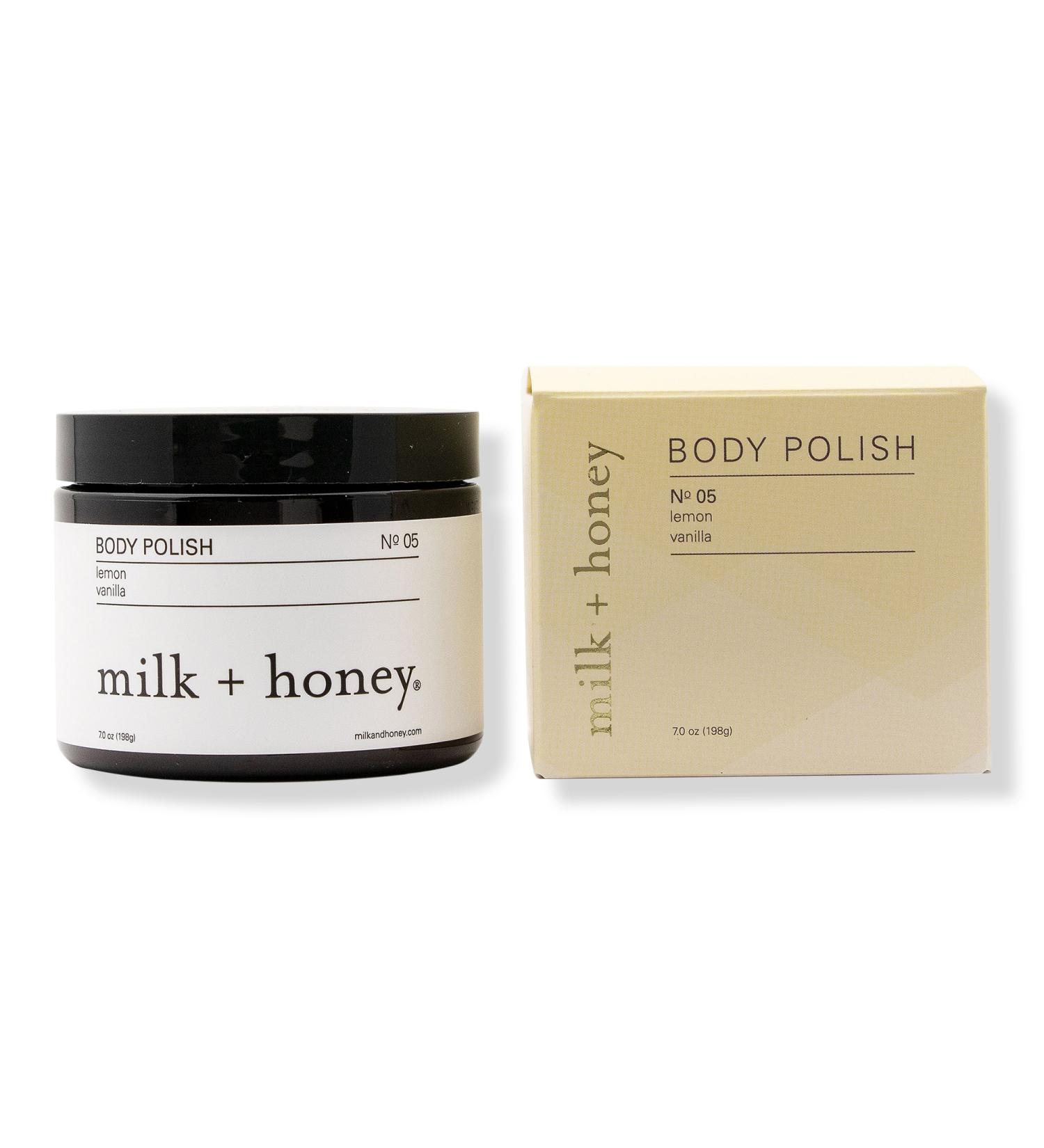 Milk + Honey Lemon, Vanilla Body Polish No.05 8.0 oz