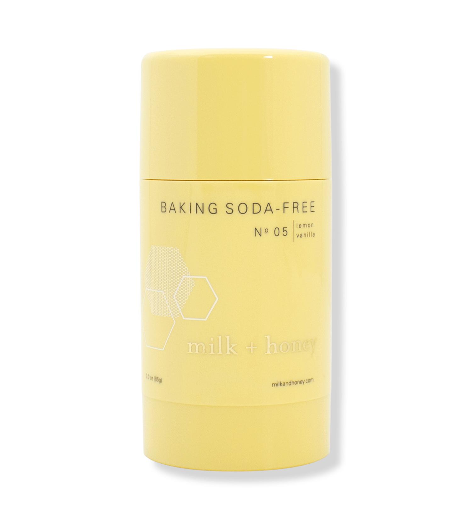 Milk + Honey Lemon, Vanilla Baking Soda Free Deodorant No.05 2.5 oz