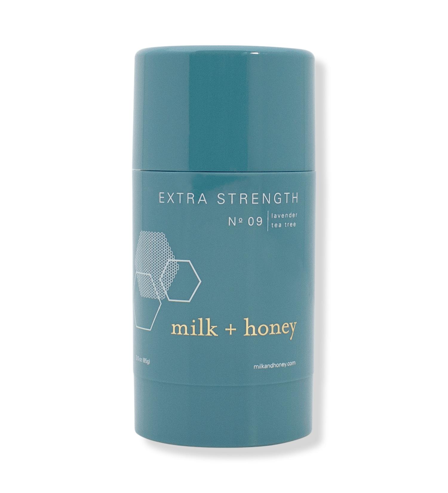Milk + Honey Lavender, Tea Tree Extra Strength Deodorant No.09 2.5 oz