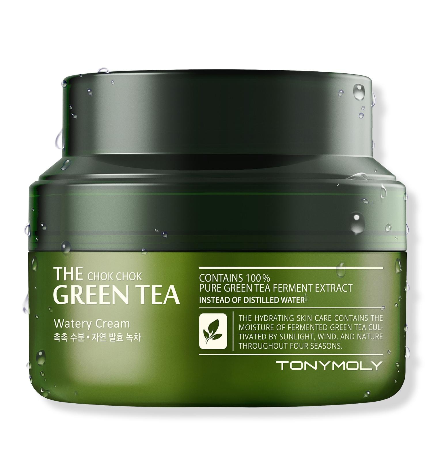 TONYMOLY The Chok Chok Green Tea Watery Cream 2.02 oz - Discover Premium Quality Shop now! - Buy Online on GoSupps.com