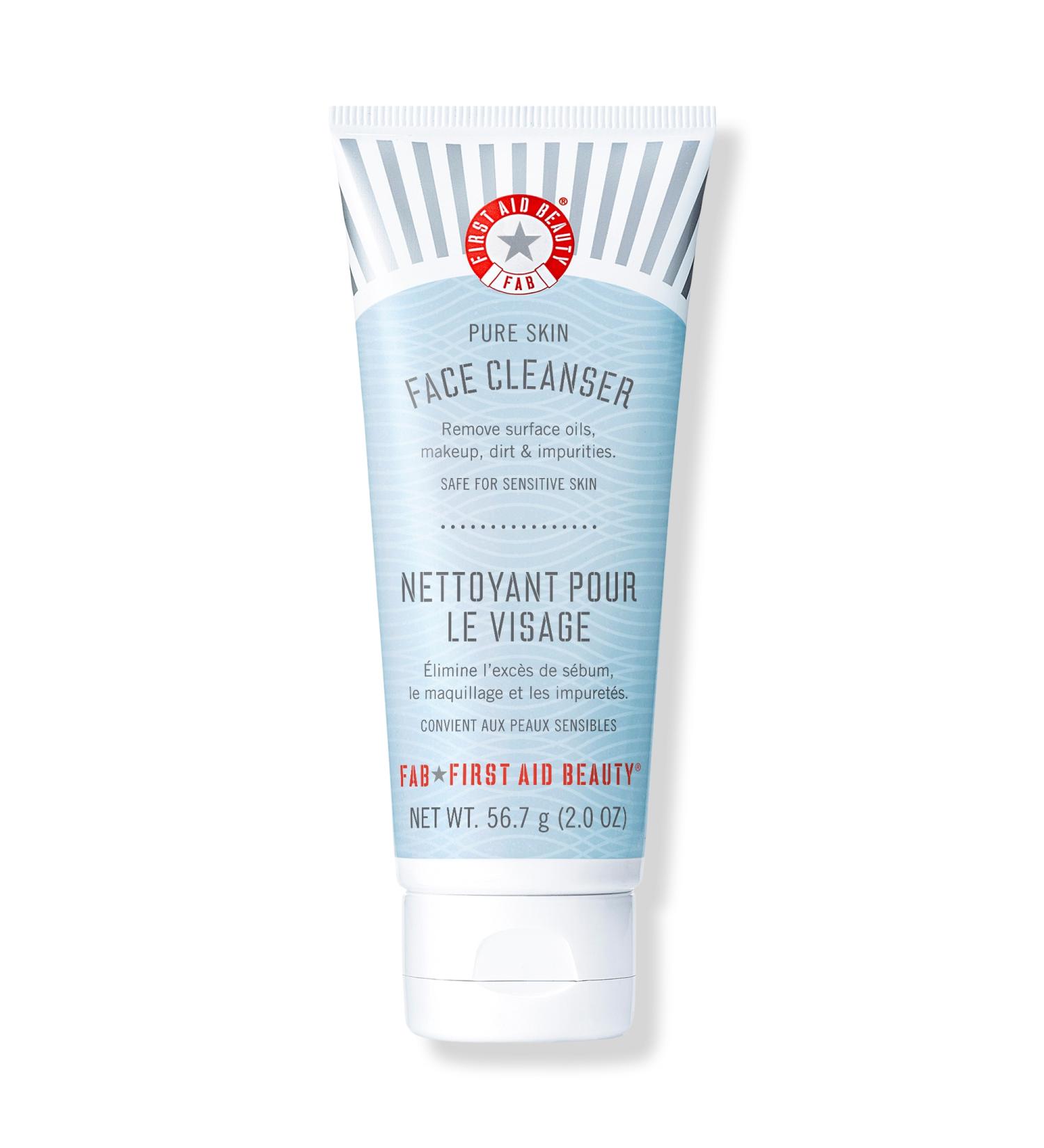 First Aid Beauty Travel Size Pure Skin Face Cleanser 2.0 oz - Discover Premium Quality Shop now! - Buy Online on GoSupps.com