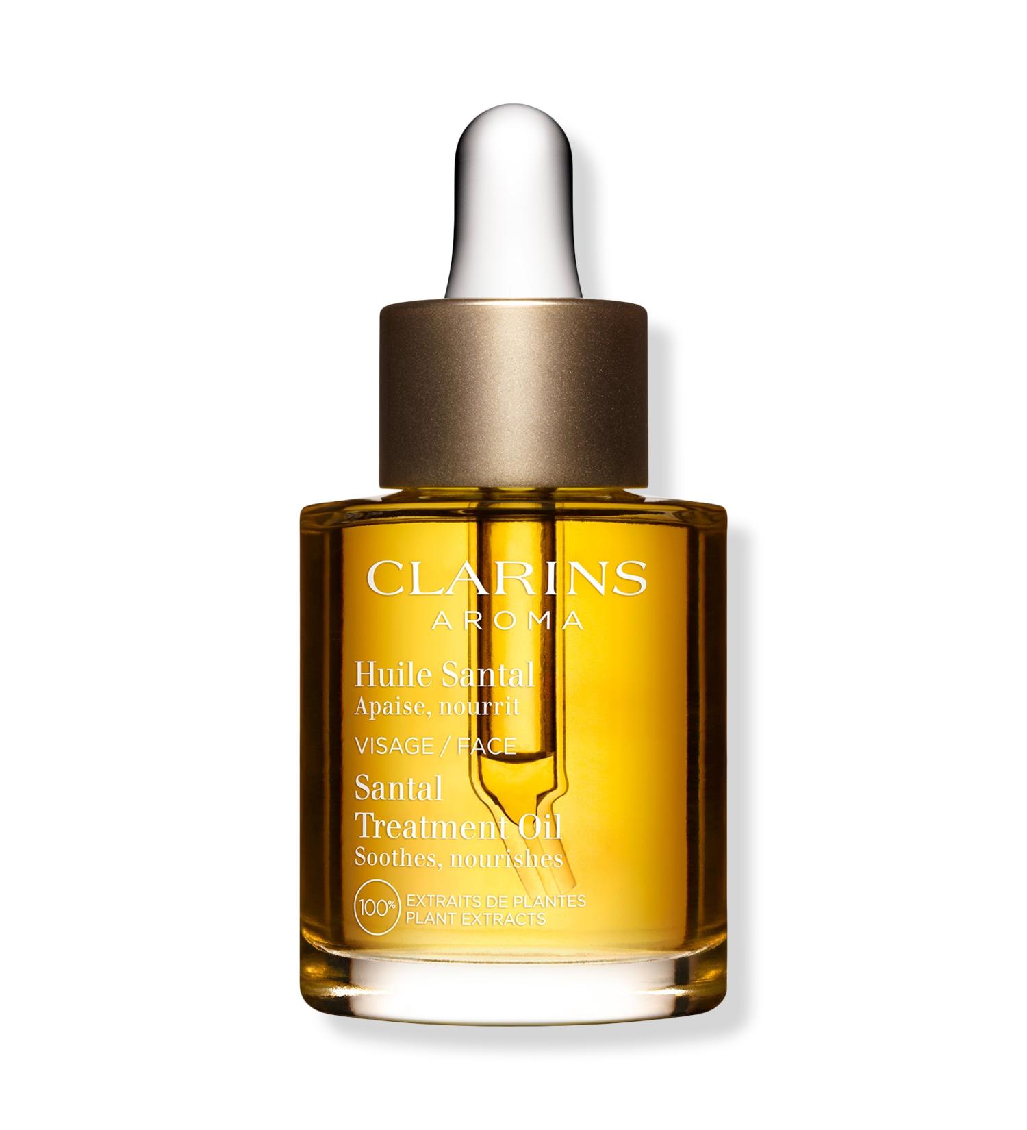 Clarins Santal Soothing & Hydrating Face Treatment Oil 1.0 oz - Discover Premium Quality Shop now! - Buy Online on GoSupps.com