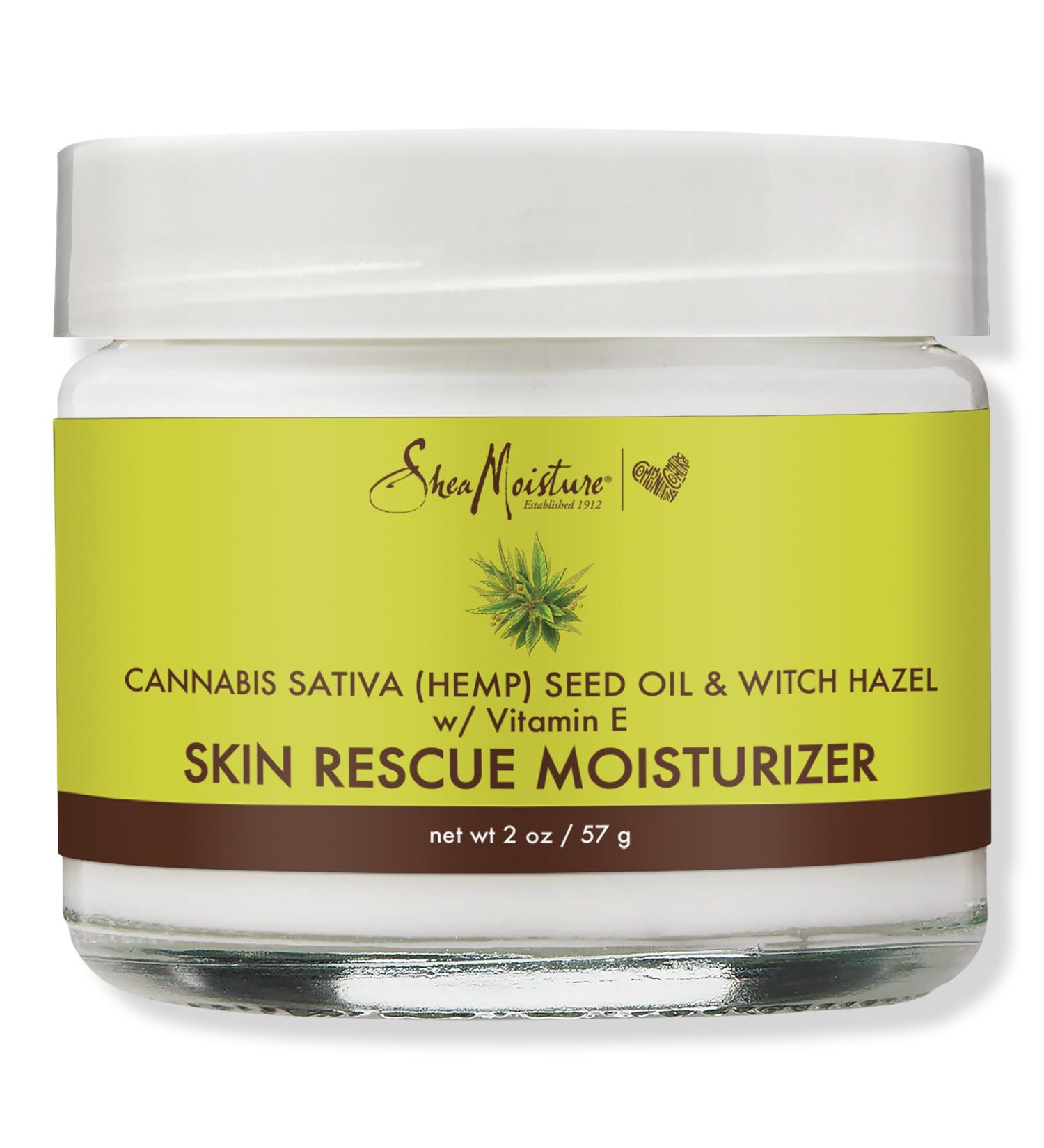 SheaMoisture Cannabis Sativa Skin Rescue Moisturizer 2.0 oz - Transform Your Style with the Best Innovation Today! - Buy Online on GoSupps.com