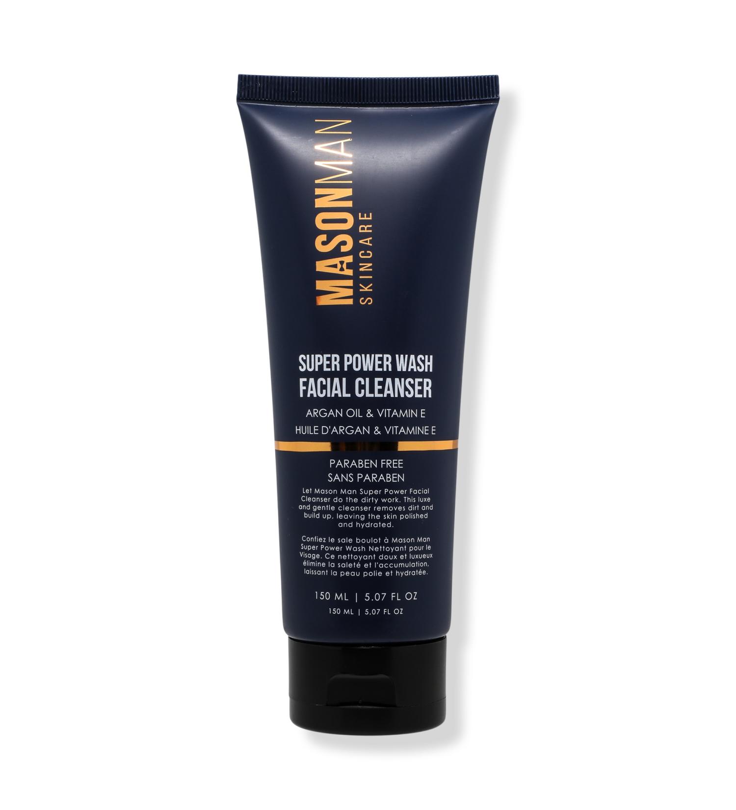 Discover MASON MAN Super Power Wash Facial Cleanser 5.0 oz - Elevate Your Style Instantly! - Buy Online on GoSupps.com