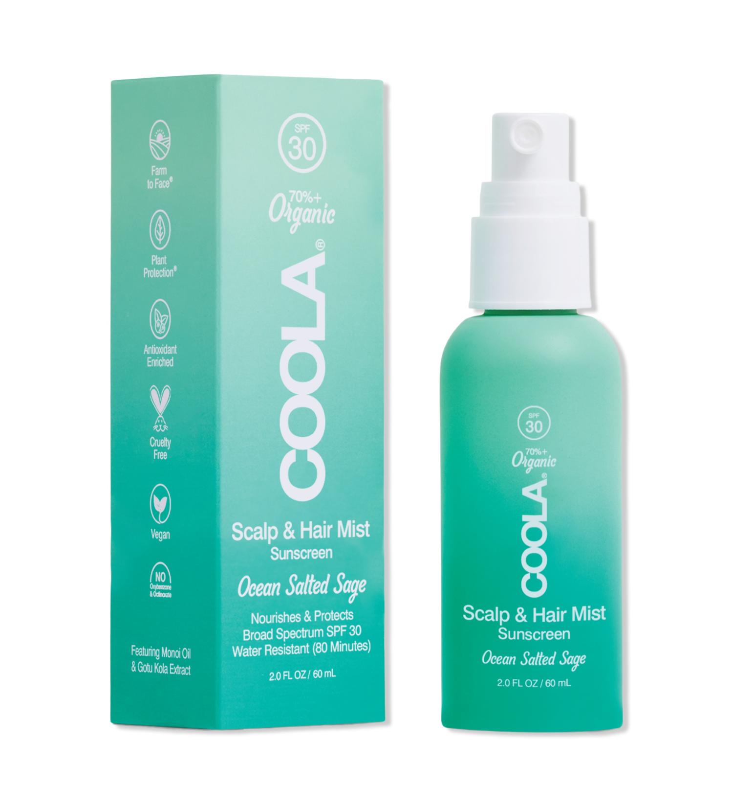COOLA Scalp & Hair Mist Organic Sunscreen SPF 30 2.0 oz - Discover Premium Quality Shop now! - Buy Online on GoSupps.com