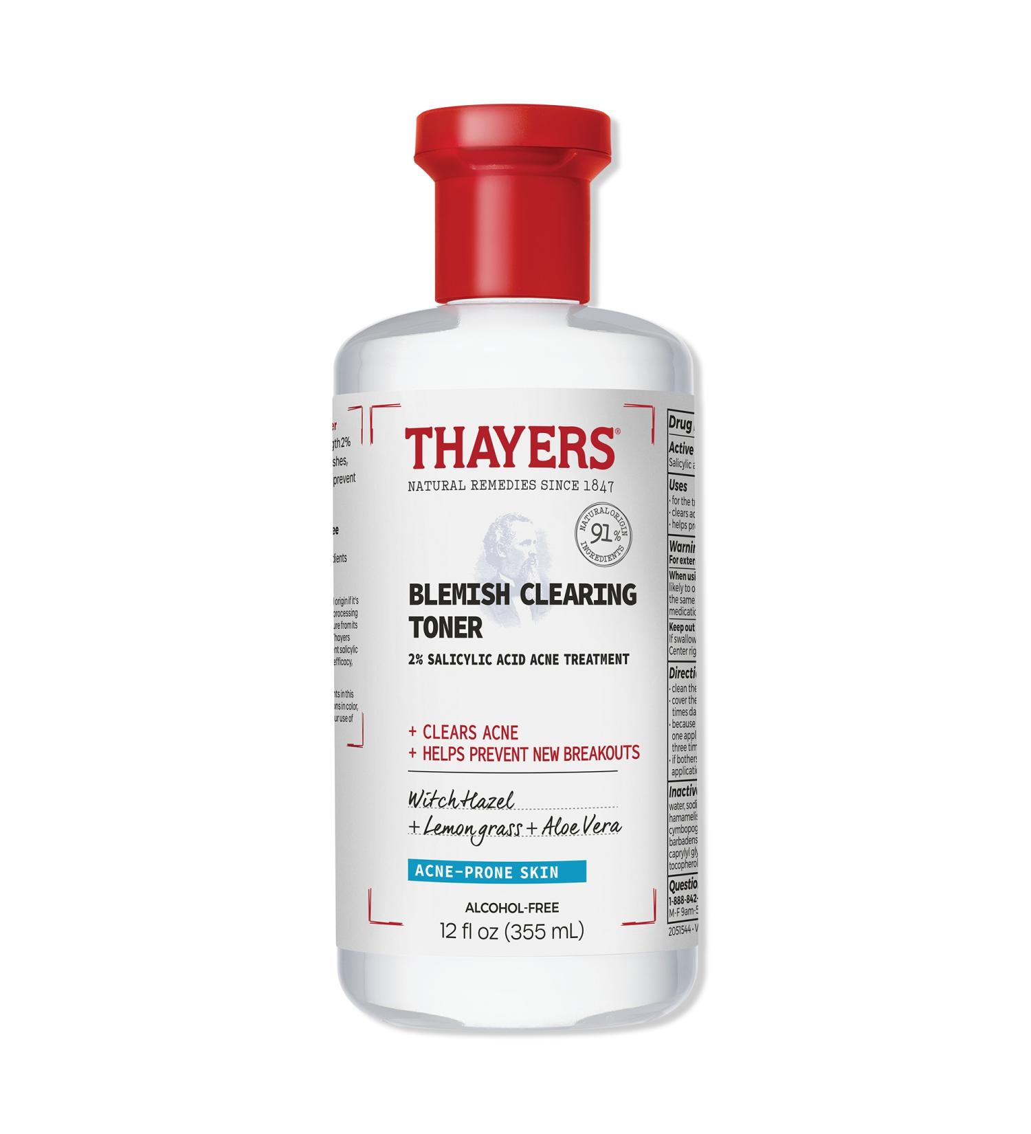 Thayers Blemish Clearing Toner with 2% Salicylic Acid 12.0 oz - Discover Premium Quality Shop now! - Buy Online on GoSupps.com