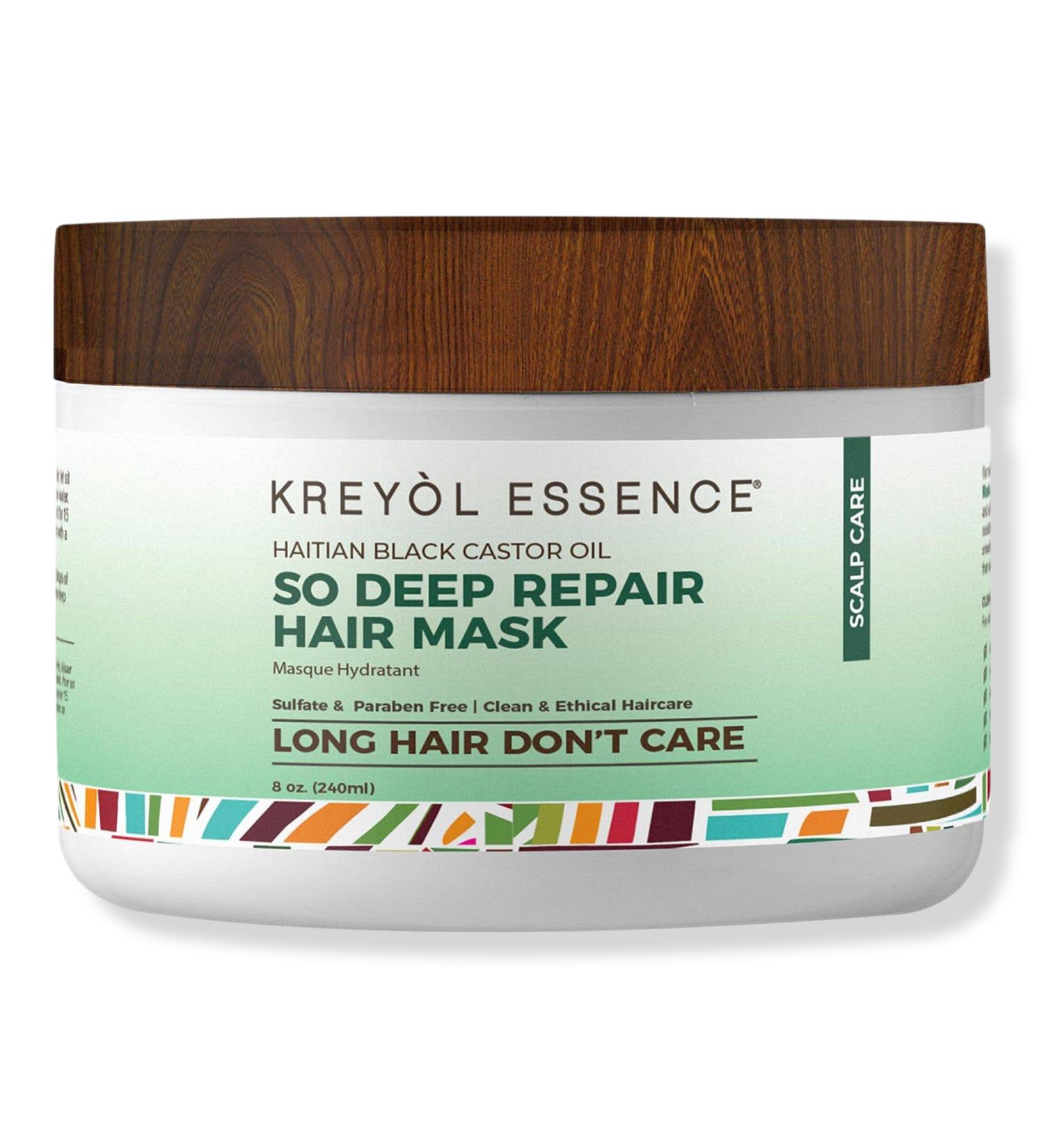 Discover KreyÃ²l Essence Haitian Black Castor Oil Deep Conditioning Hair Mask 8.0 oz - Elevate Your Style Instantly! - Buy Online on GoSupps.com