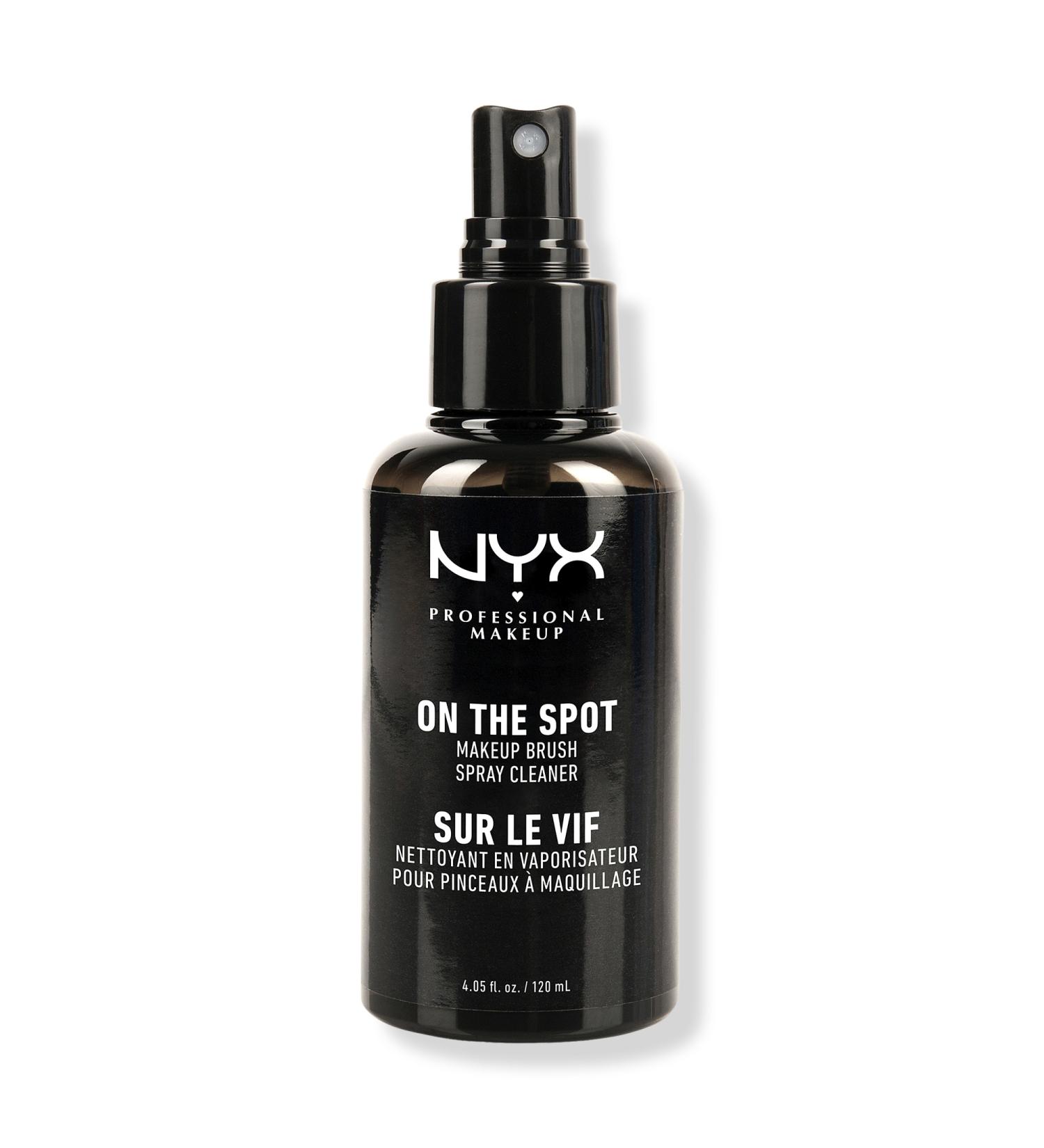 NYX Professional Makeup On The Spot Makeup Brush Cleaner Spray 4.05 oz