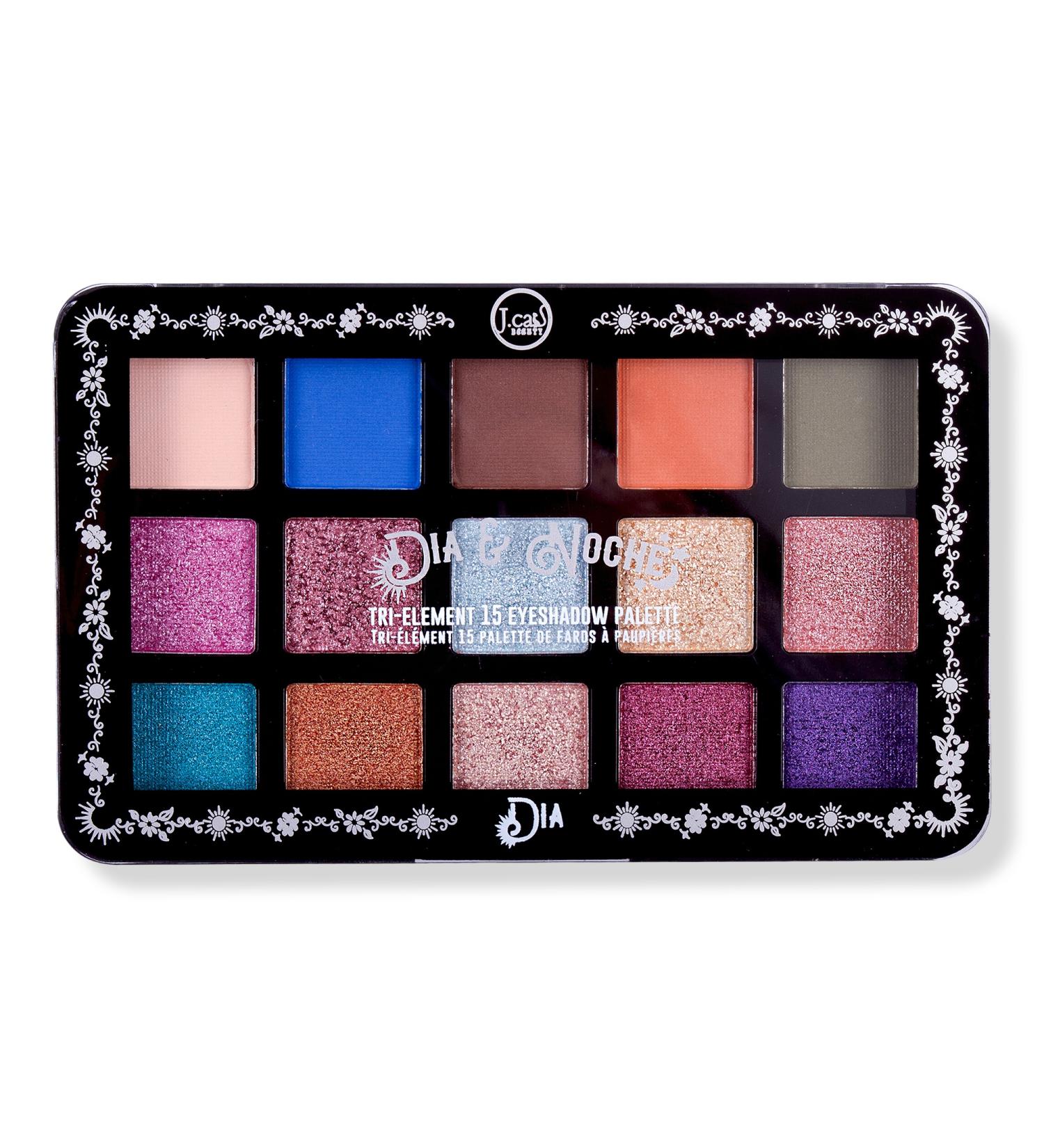Discover J.Cat Beauty Dia & Noche Tri-Element 15 Eyeshadow Palette - Dia - Elevate Your Style Instantly! - Buy Online on GoSupps.com