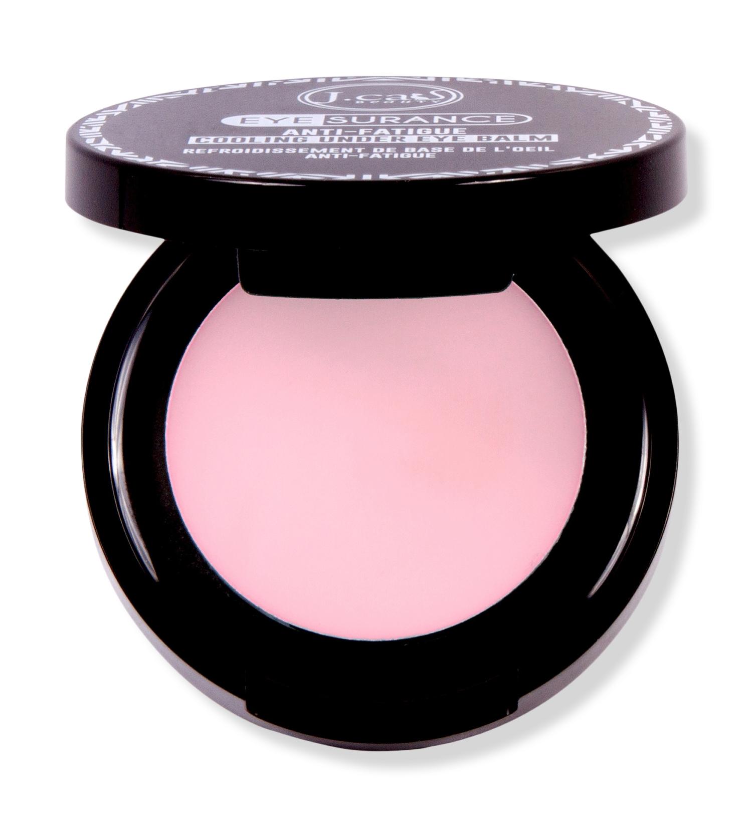 J.Cat Beauty Pink Eyesurance Anti-Fatigue Cooling Under Eye Balm Rosa Canina Fruit Oil Extract 0.05 oz