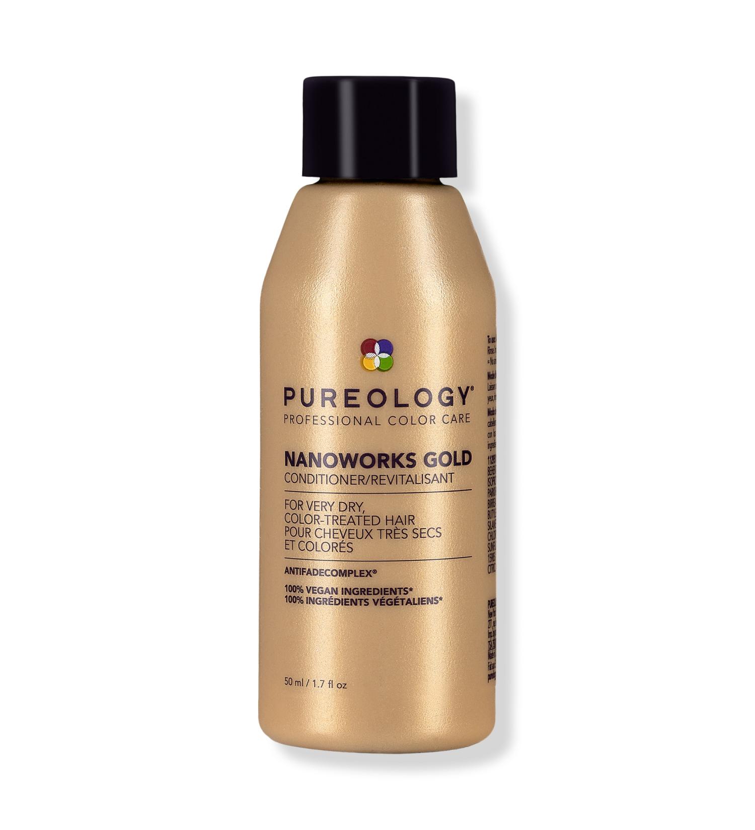 Discover Pureology Travel Size Nanoworks Gold Conditioner 1.7 oz - Elevate Your Style Instantly! - Buy Online on GoSupps.com