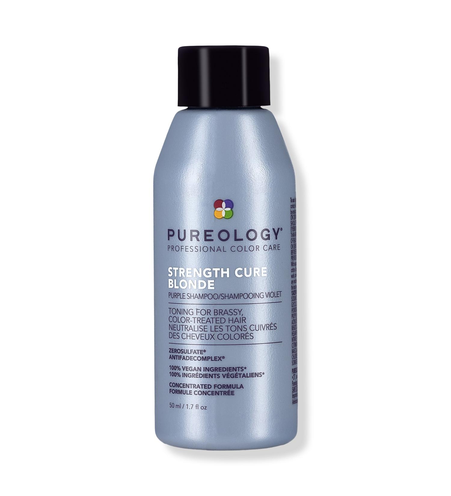 Pureology Travel Size Strength Cure Blonde Purple Shampoo 1.7 oz - Discover Premium Quality Shop now! - Buy Online on GoSupps.com