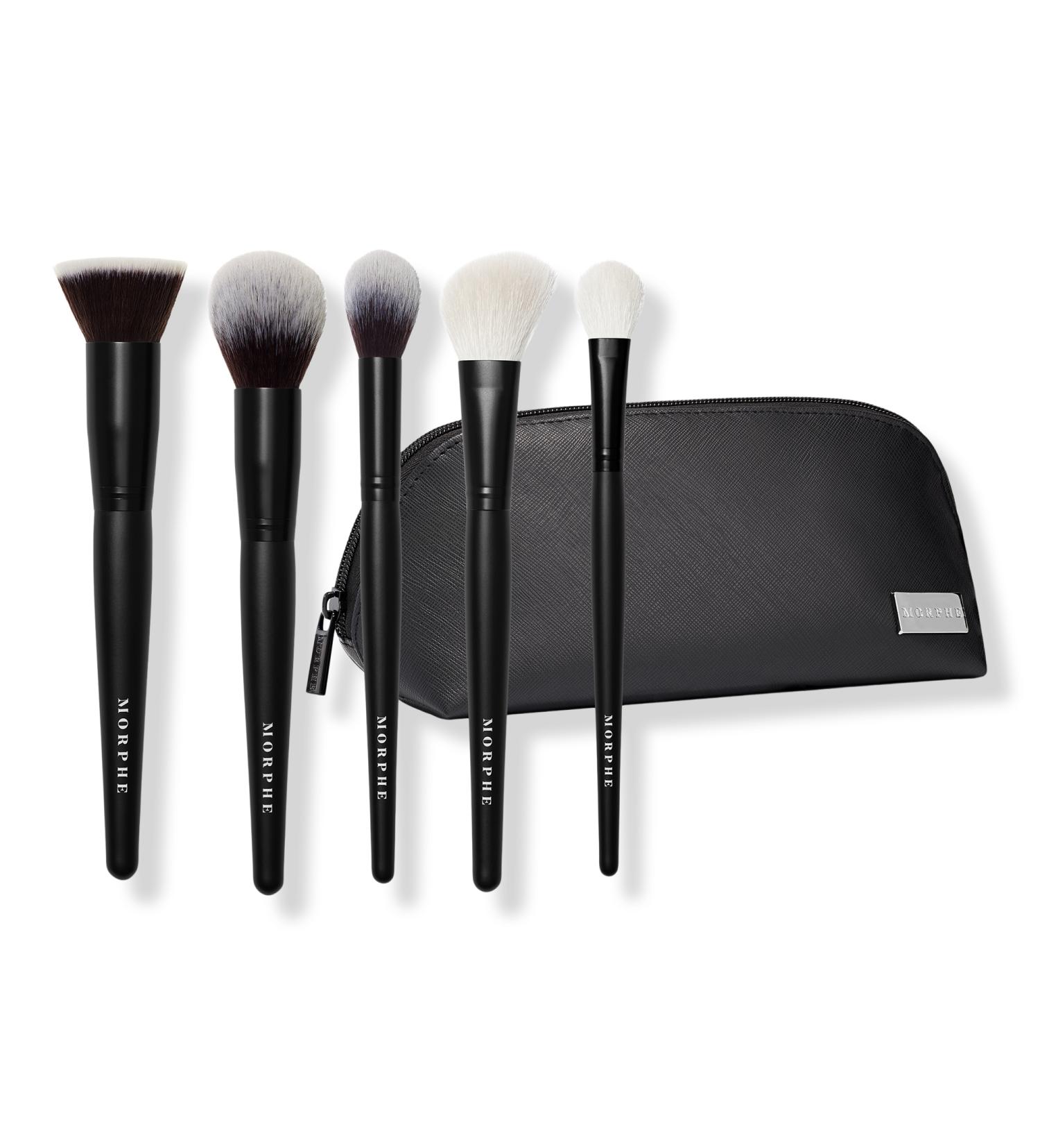 Discover Morphe Face The Beat 5 Piece Face Brush Collection + Bag - Elevate Your Style Instantly! - Buy Online on GoSupps.com