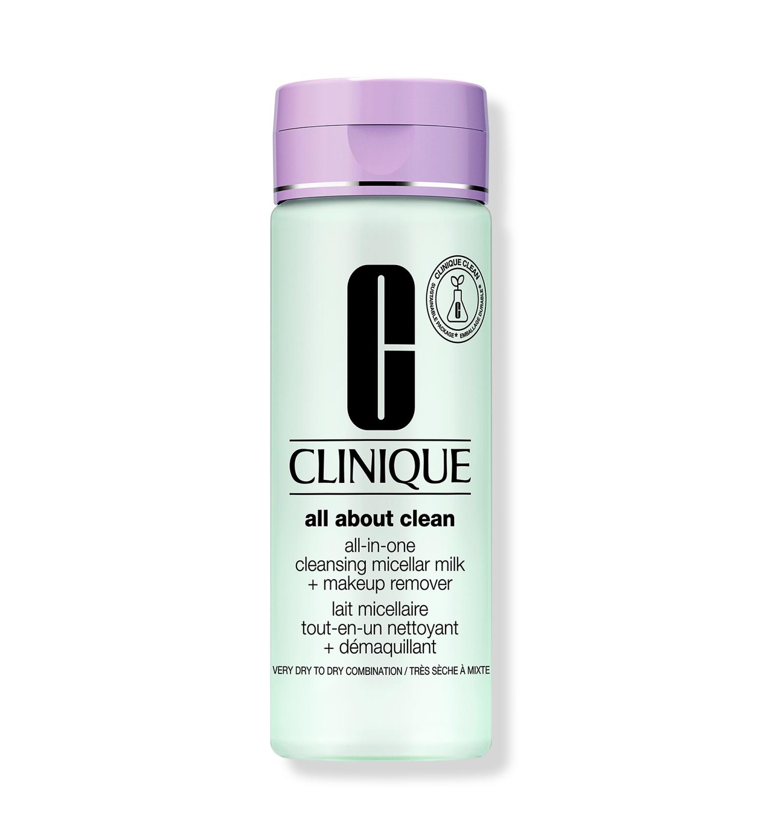 Clinique All-in-One Cleansing Micellar Milk + Makeup Remover - Very Dry/Dry 6.7 oz - Discover Premium Quality Shop now! - Buy Online on GoSupps.com