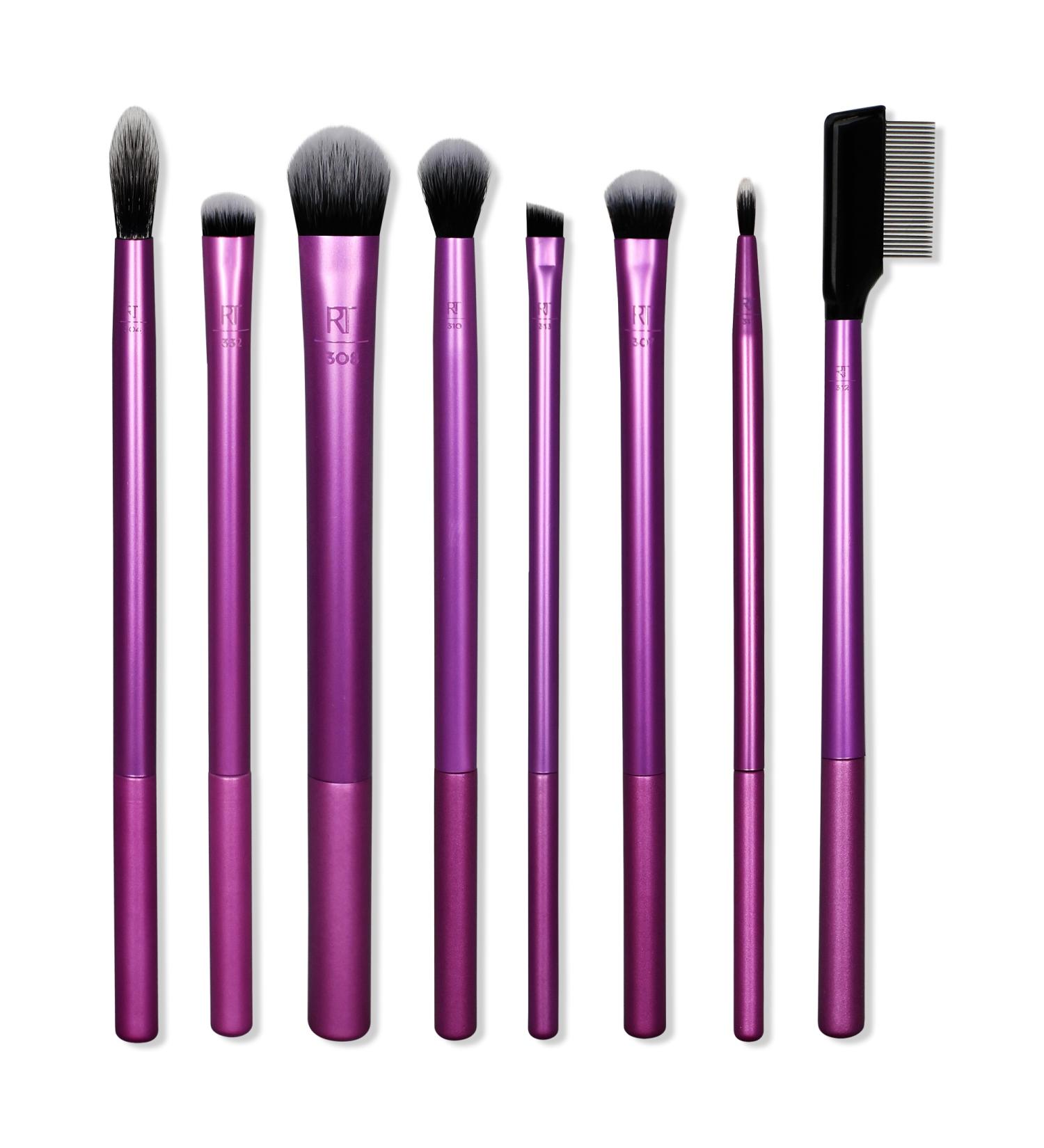 Real Techniques Everyday Eye Essentials Makeup Brush Set 8 ct - Transform Your Style with the Best Innovation Today! - Buy Online on GoSupps.com