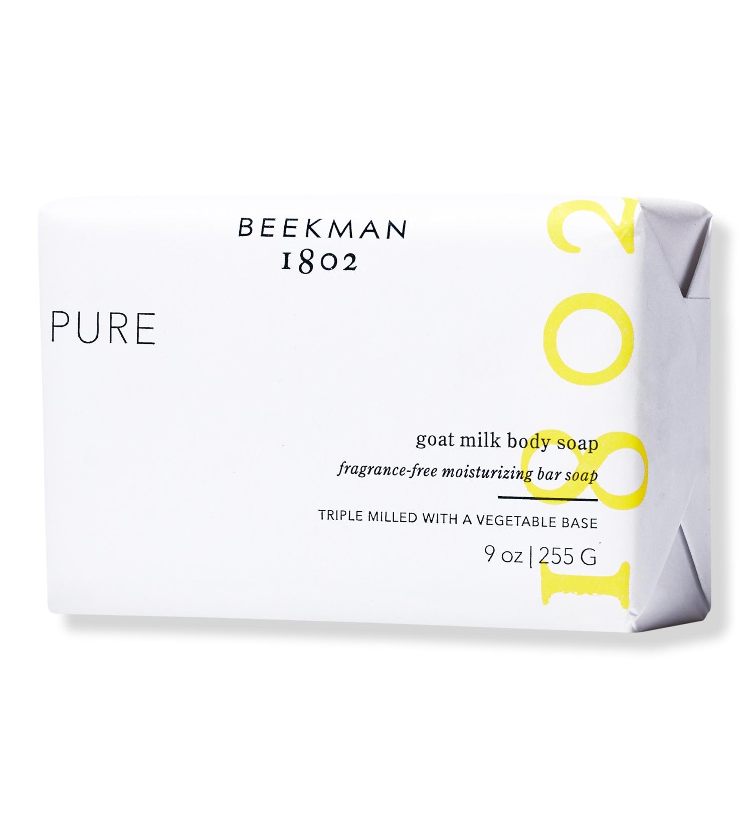 Beekman 1802 Pure Goat Milk Body Soap Fragrance-Free Moisturizing Bar Soap 9.0 oz - Transform Your Style with the Best Innovation Today! - Buy Online on GoSupps.com